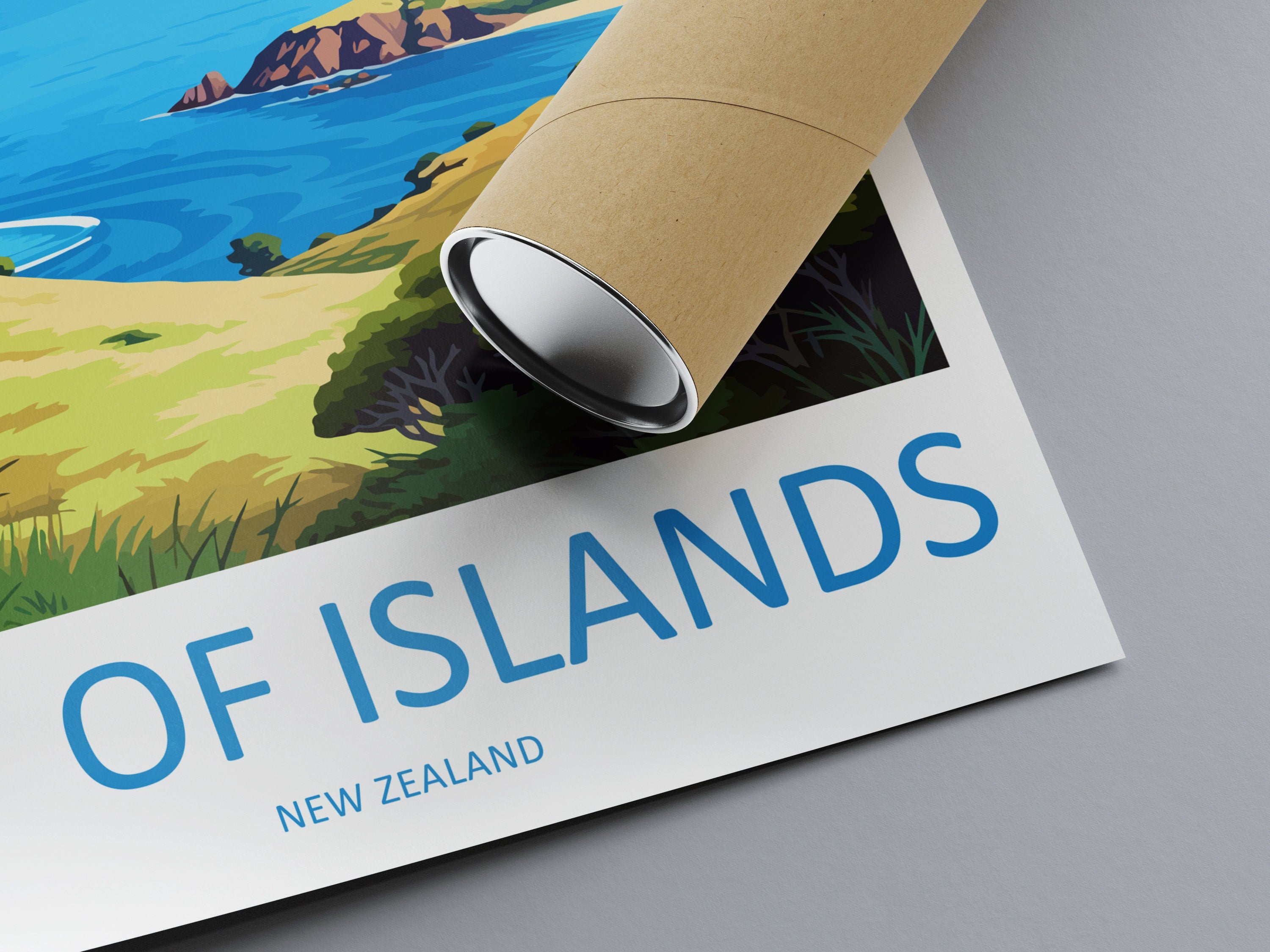 Bay Of Islands Travel Print