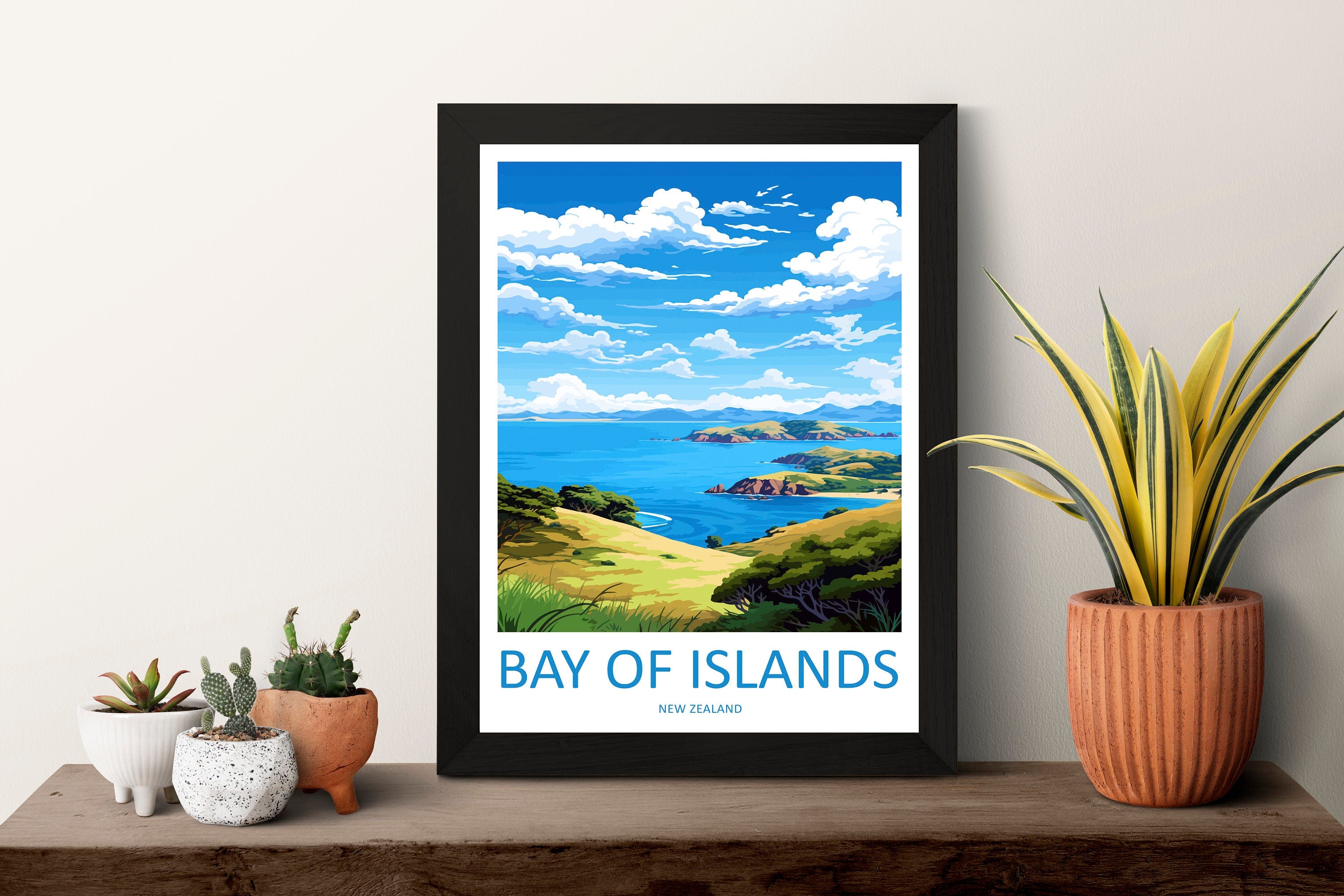 Bay Of Islands Travel Print