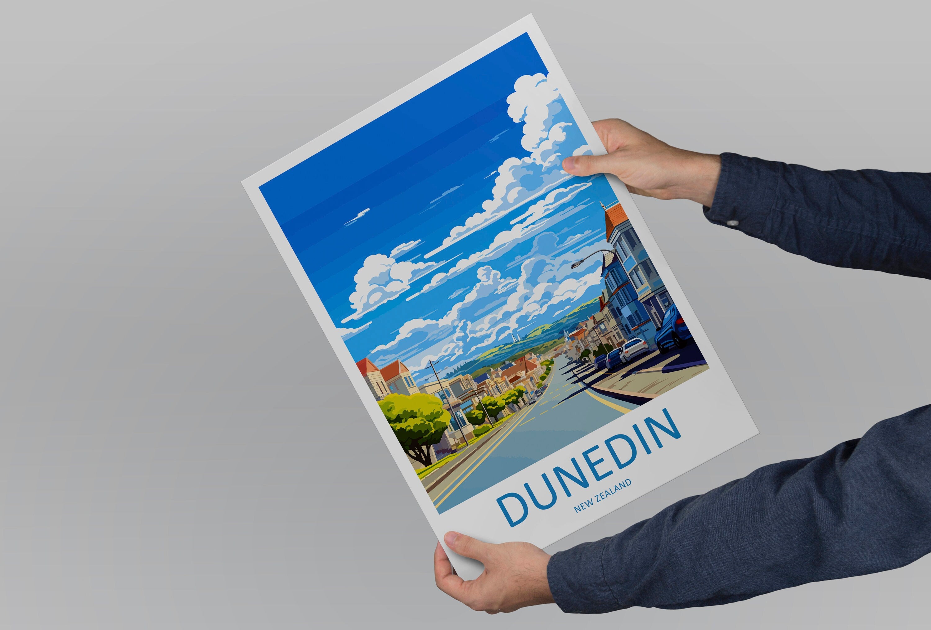 Dunedin Travel Print