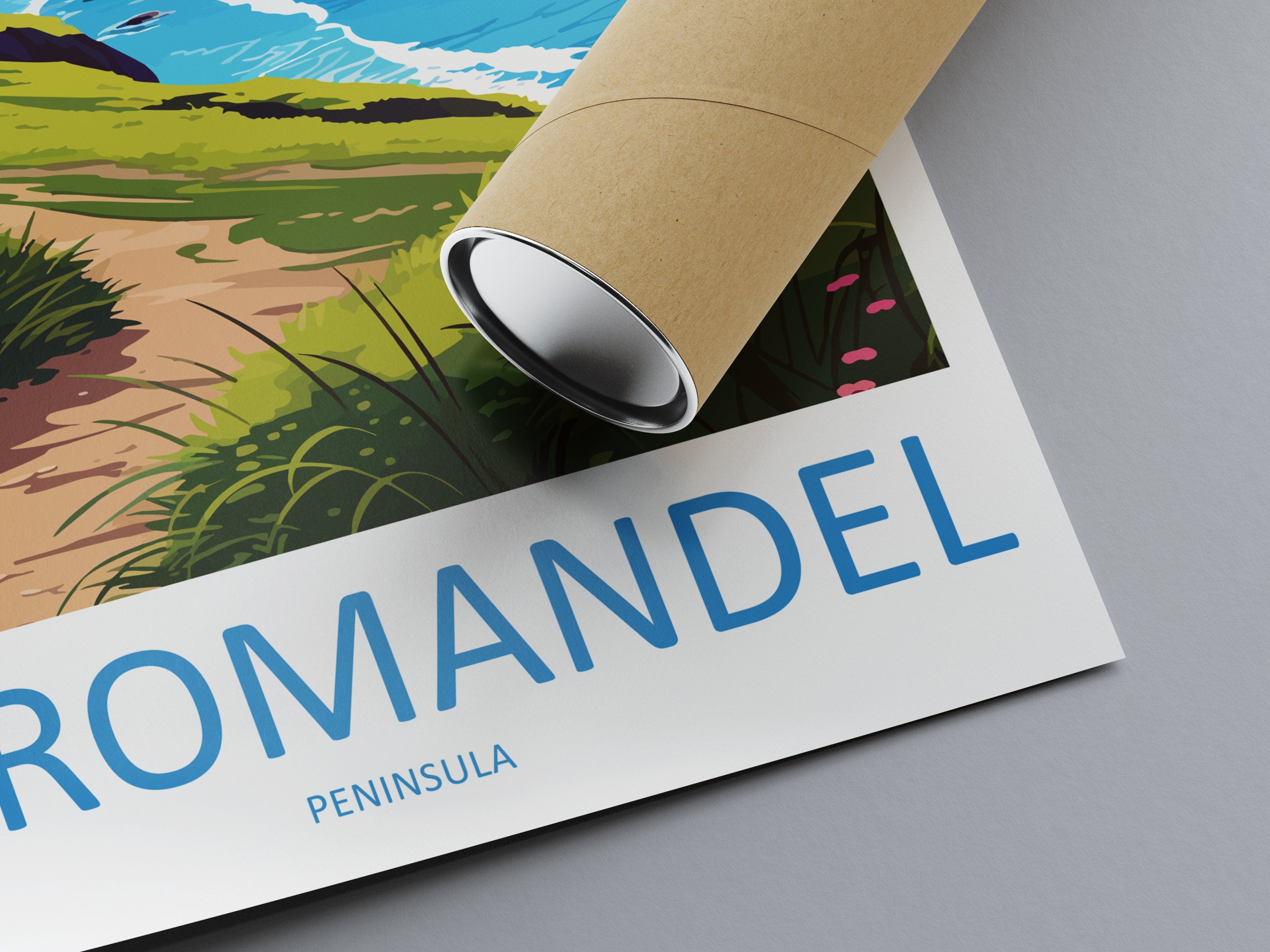 Coromandel Peninsula Travel Print