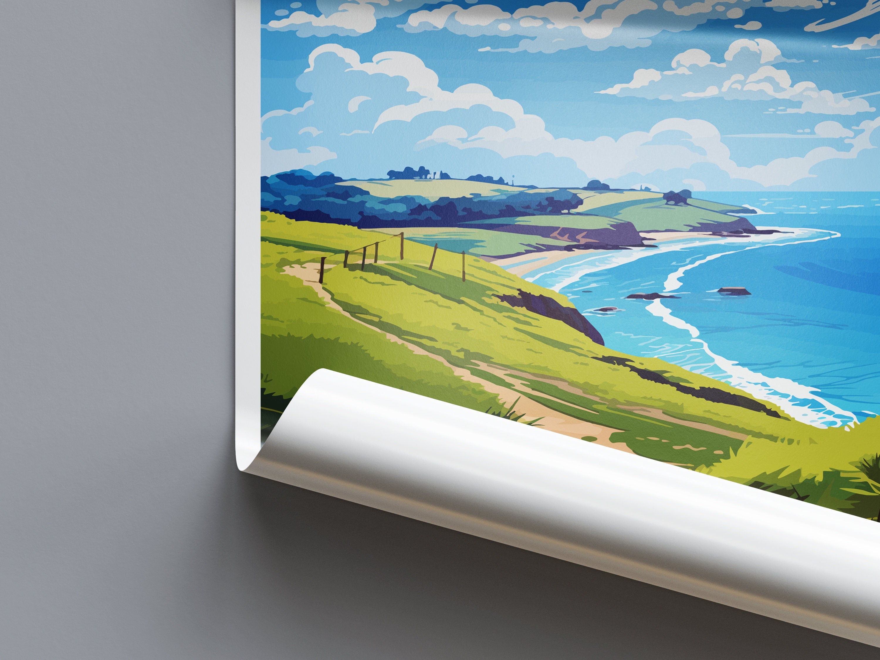 Coromandel Peninsula Travel Print