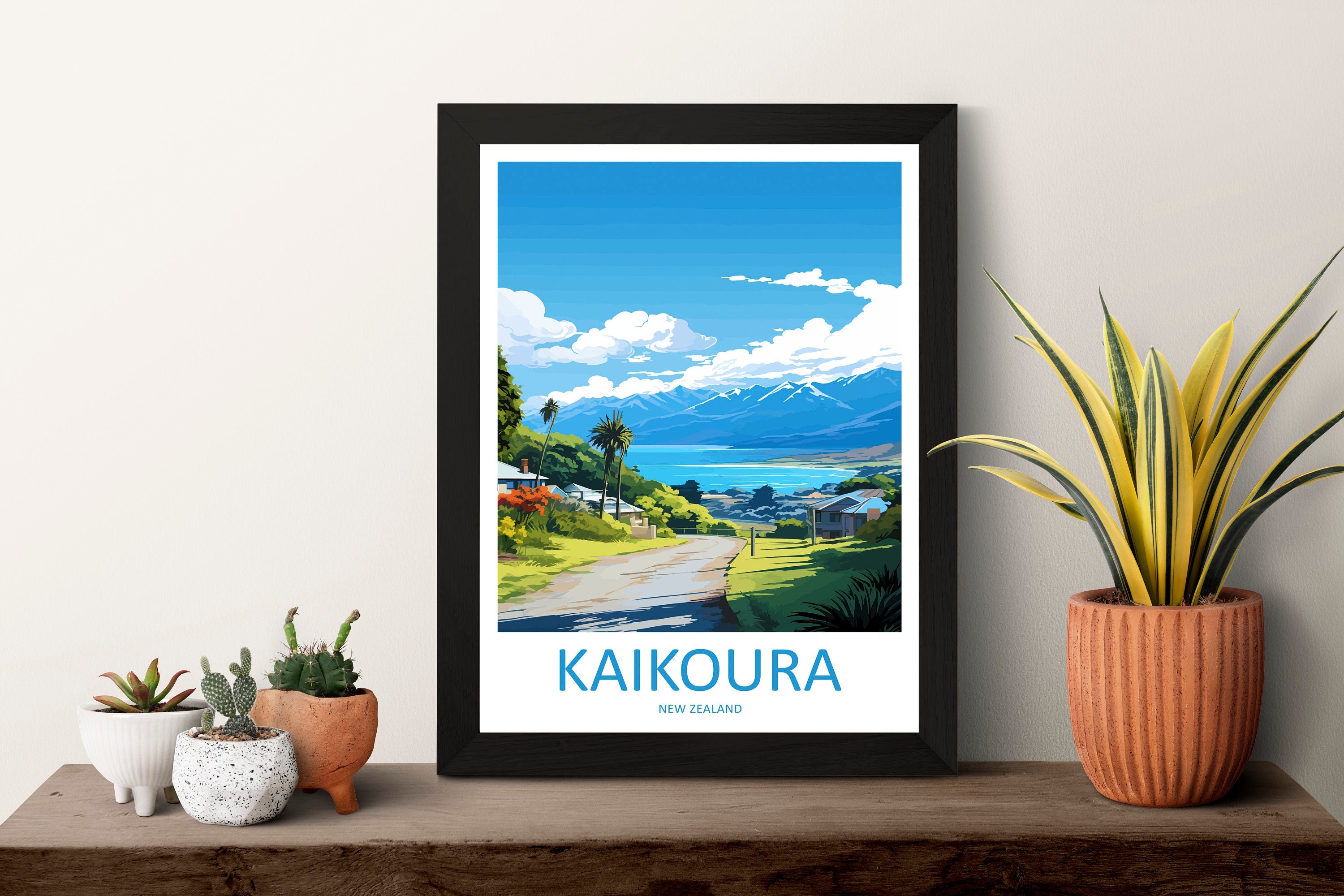 Kaikoura Travel Print