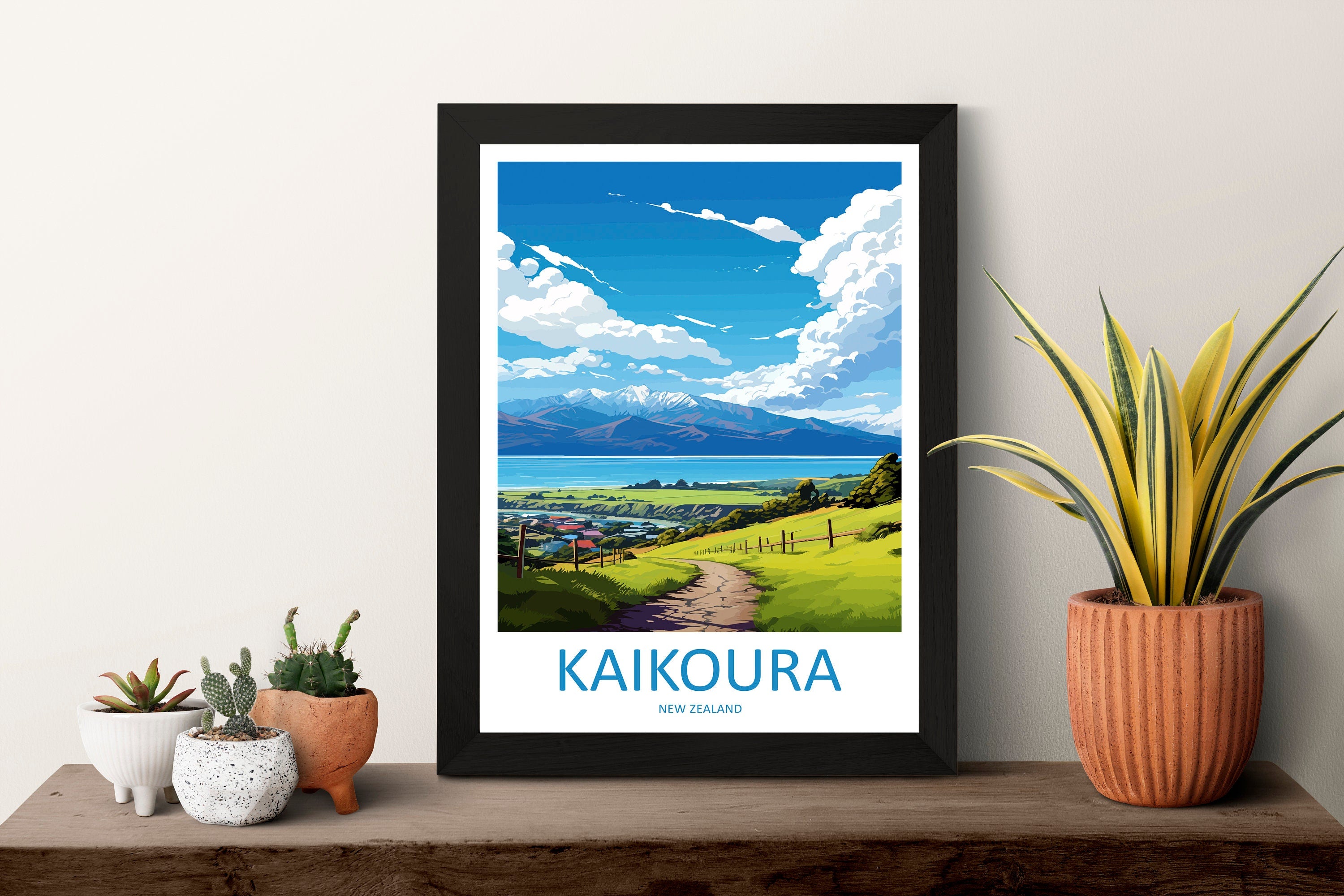 Kaikoura Travel Print