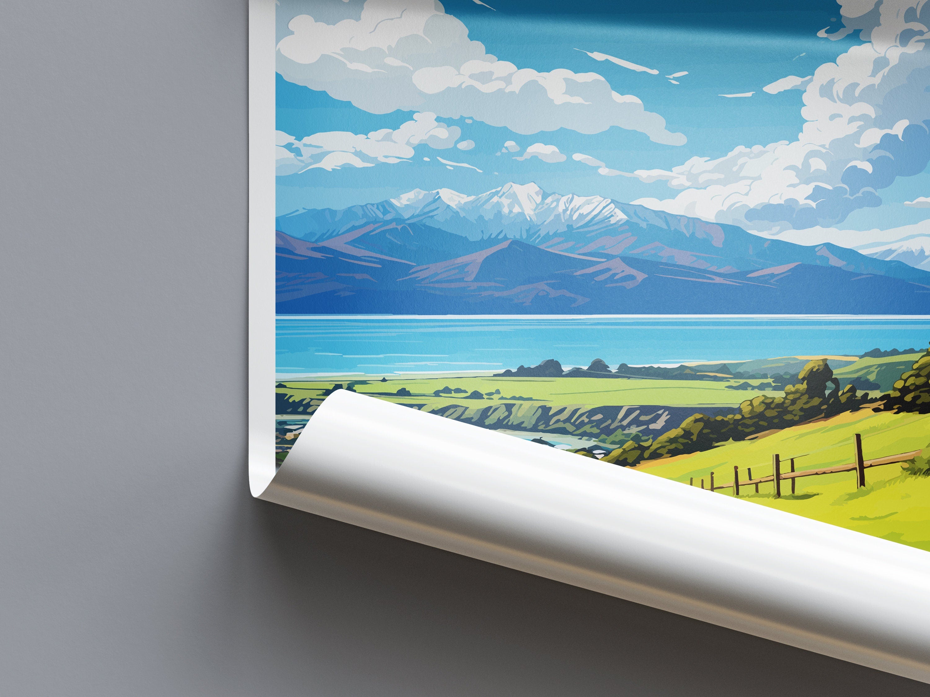 Kaikoura Travel Print