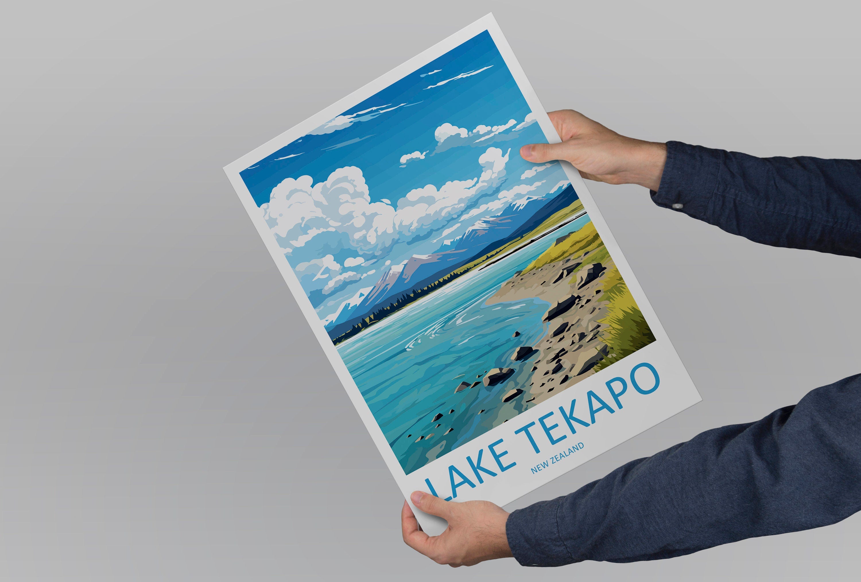 Lake Tekapo Travel Print