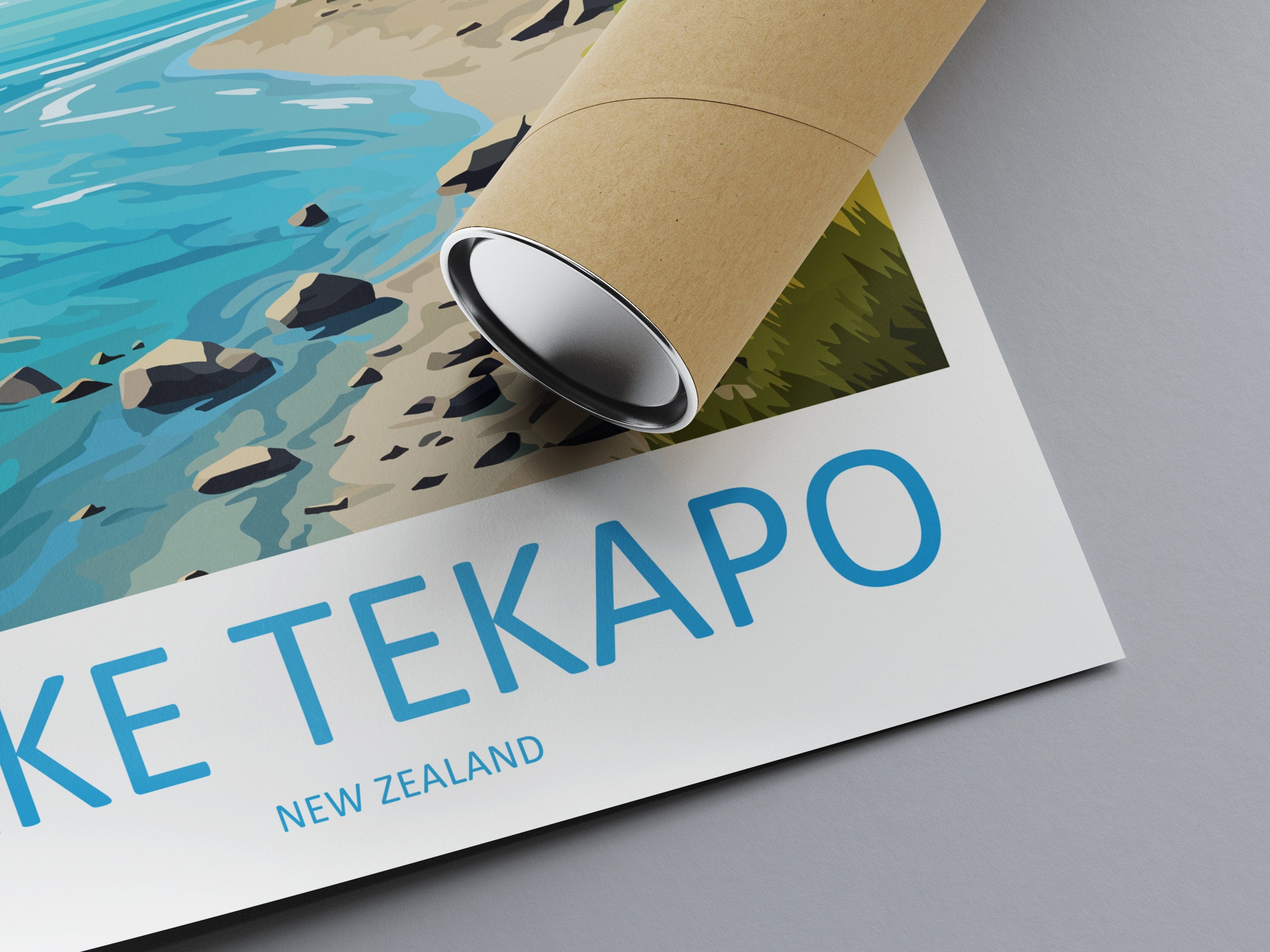 Lake Tekapo Travel Print