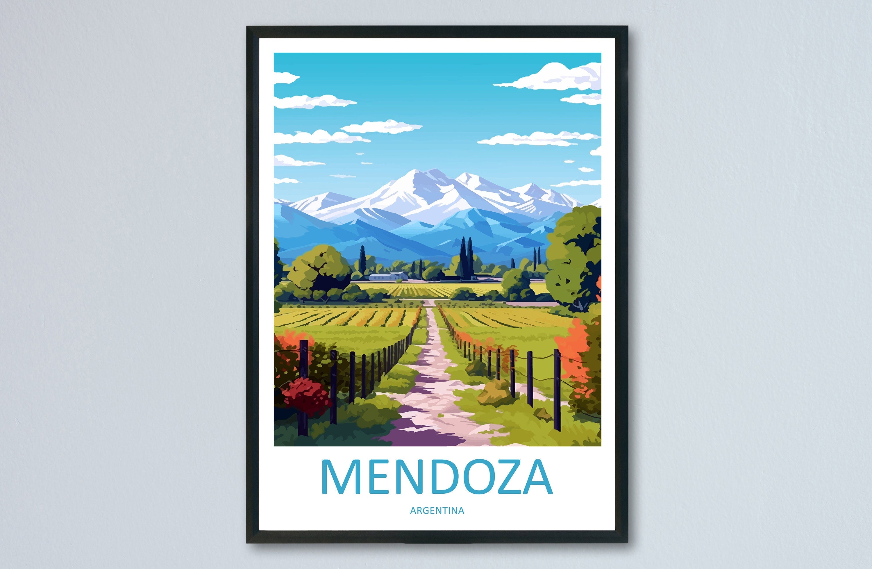 Mendoza Travel Print