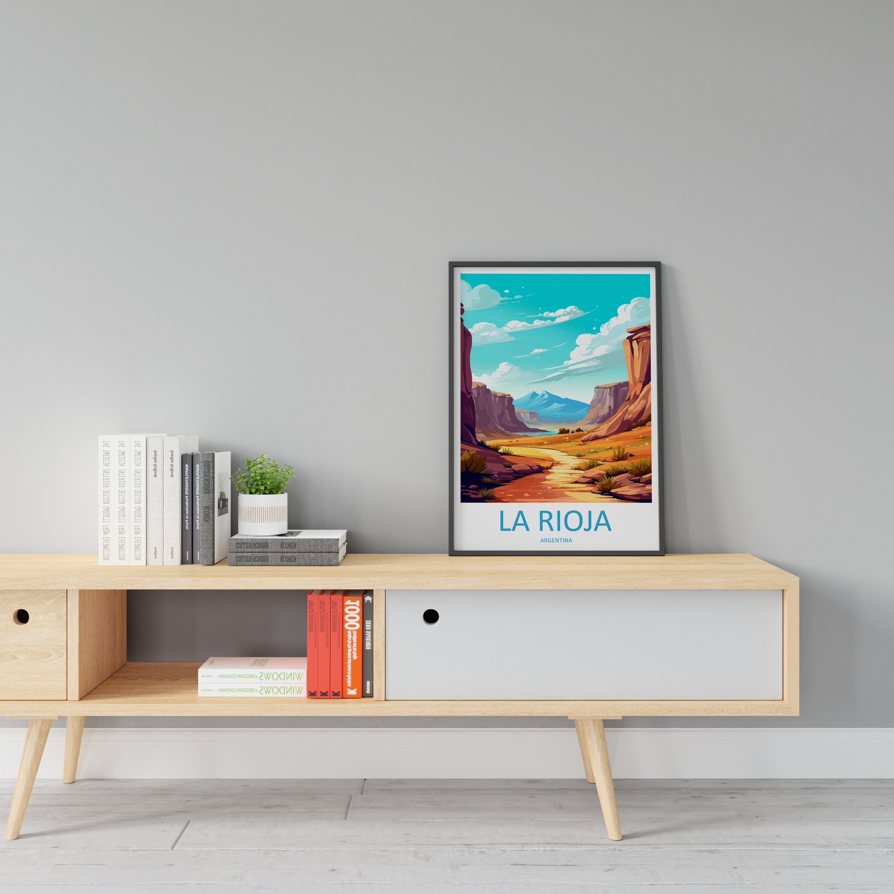 La Rioja Travel Print