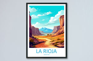 La Rioja Travel Print Wall Art La Rioja Wall Hanging Home Decor La Rioja Gift Art Lovers Wall Art Print Art La Rioja Artwork Argentina Print