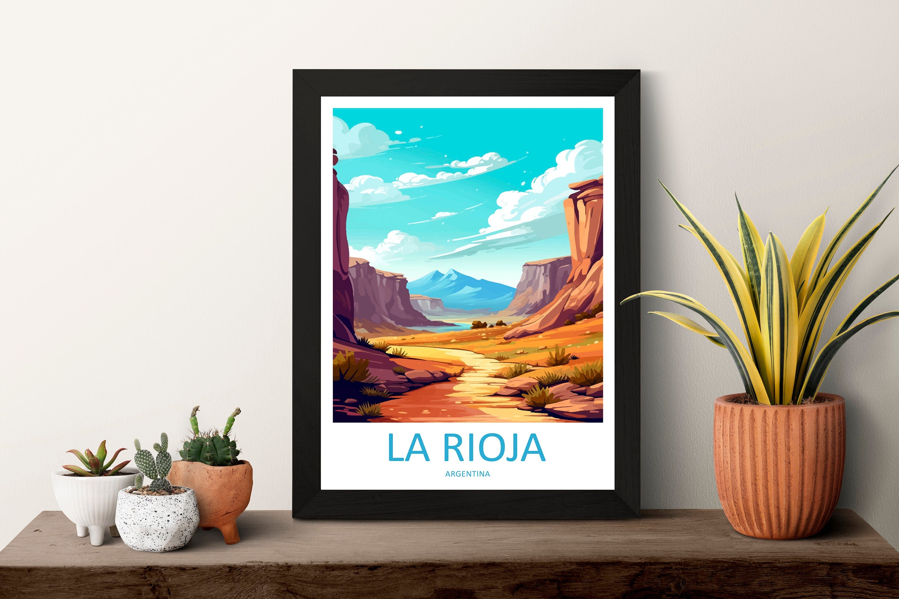 La Rioja Travel Print