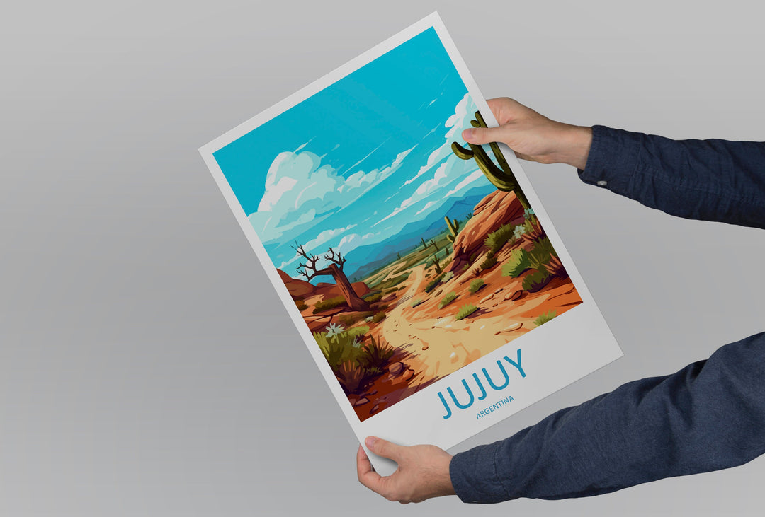 Jujuy Travel Print Wall Art Jujuy Wall Hanging Home Decor Jujuy Gift Art Lovers Wall Art Print Art Jujuy Artwork Argentina Print