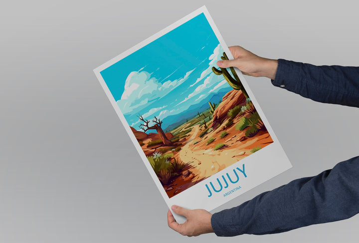 Jujuy Travel Print Wall Art Jujuy Wall Hanging Home Decor Jujuy Gift Art Lovers Wall Art Print Art Jujuy Artwork Argentina Print
