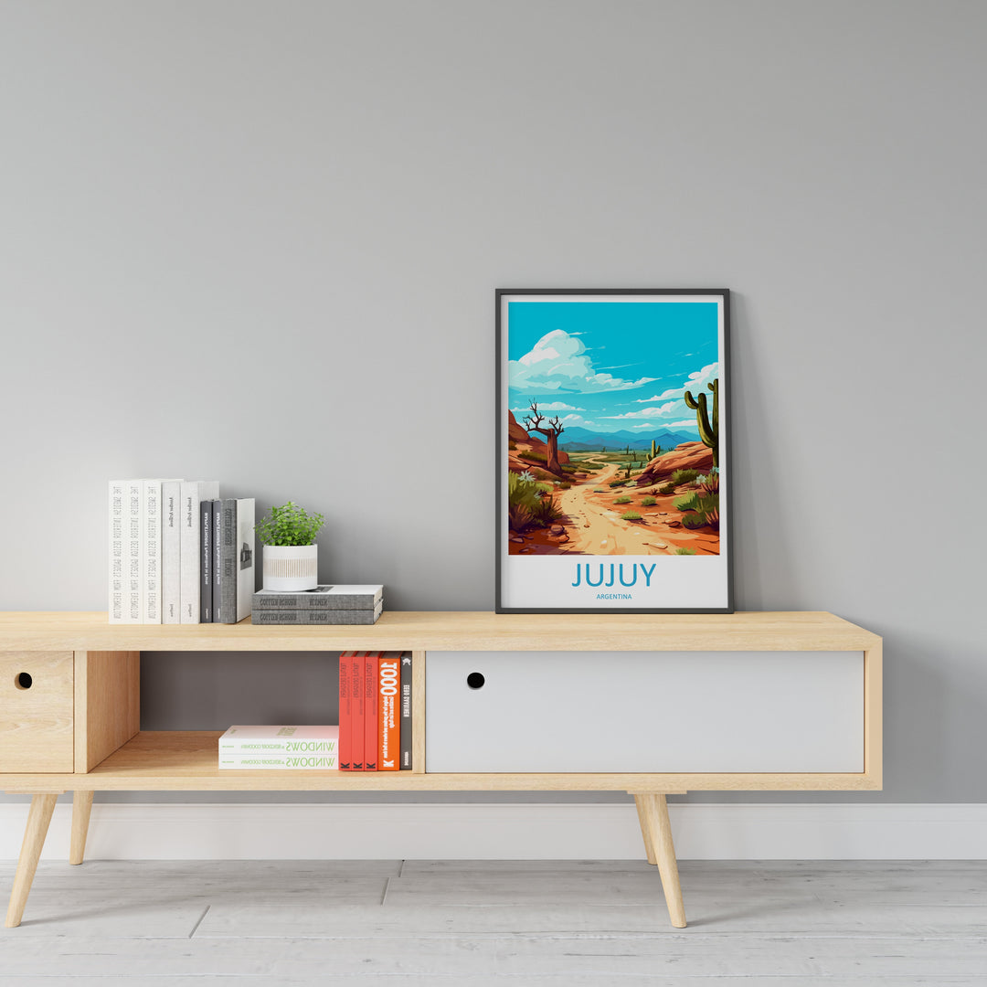 Jujuy Travel Print Wall Art Jujuy Wall Hanging Home Decor Jujuy Gift Art Lovers Wall Art Print Art Jujuy Artwork Argentina Print