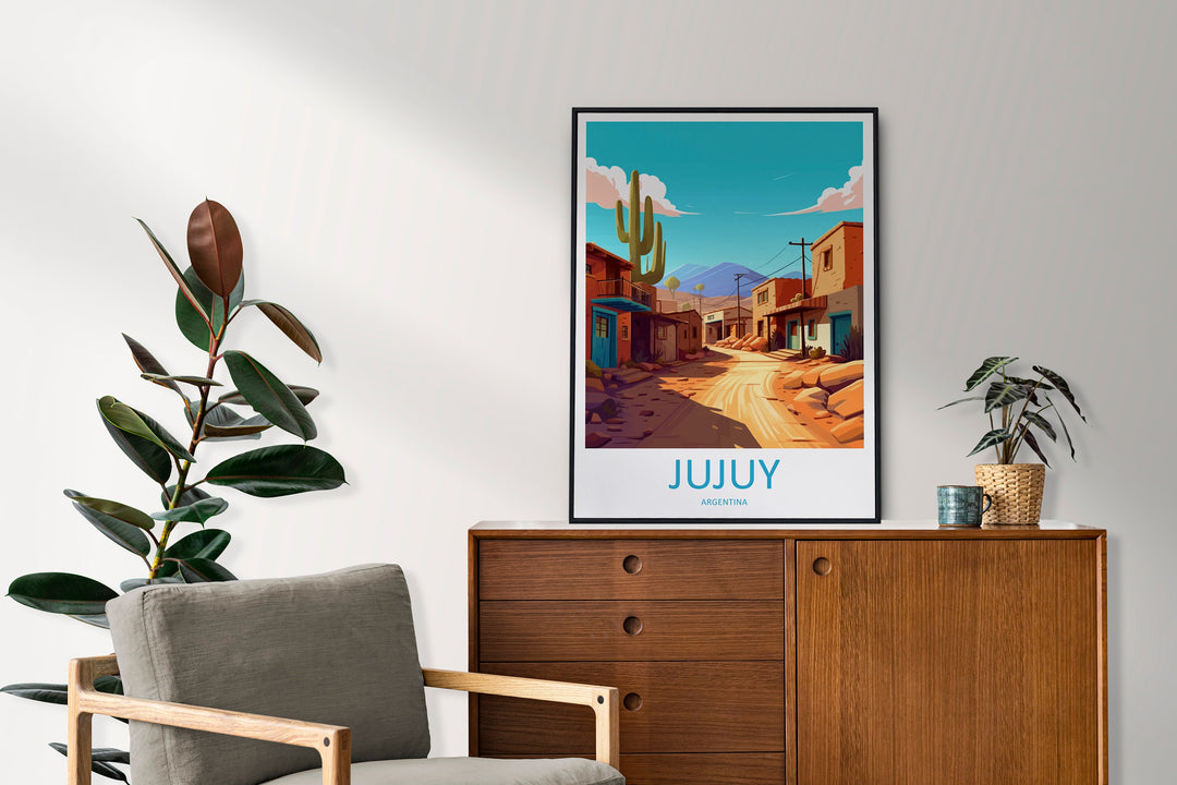 Jujuy Travel Print Wall Art Jujuy Wall Hanging Home Decor Jujuy Gift Art Lovers Wall Art Print Art Jujuy Artwork Argentina Print