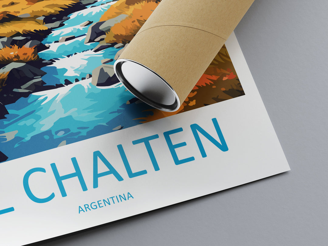 El Chalten Travel Print Wall Art El Chalten Wall Hanging Home Decor El Chalten Gift Art Lovers Wall Art Print Art El Chalten Artwork Print