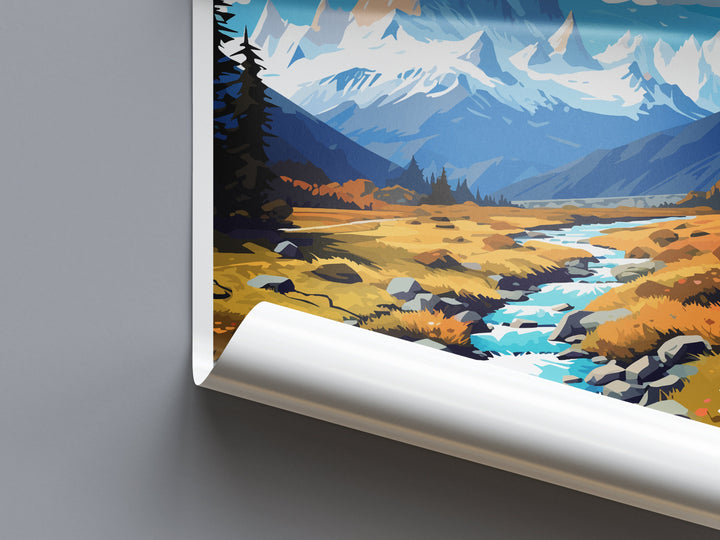 El Chalten Travel Print Wall Art El Chalten Wall Hanging Home Decor El Chalten Gift Art Lovers Wall Art Print Art El Chalten Artwork Print