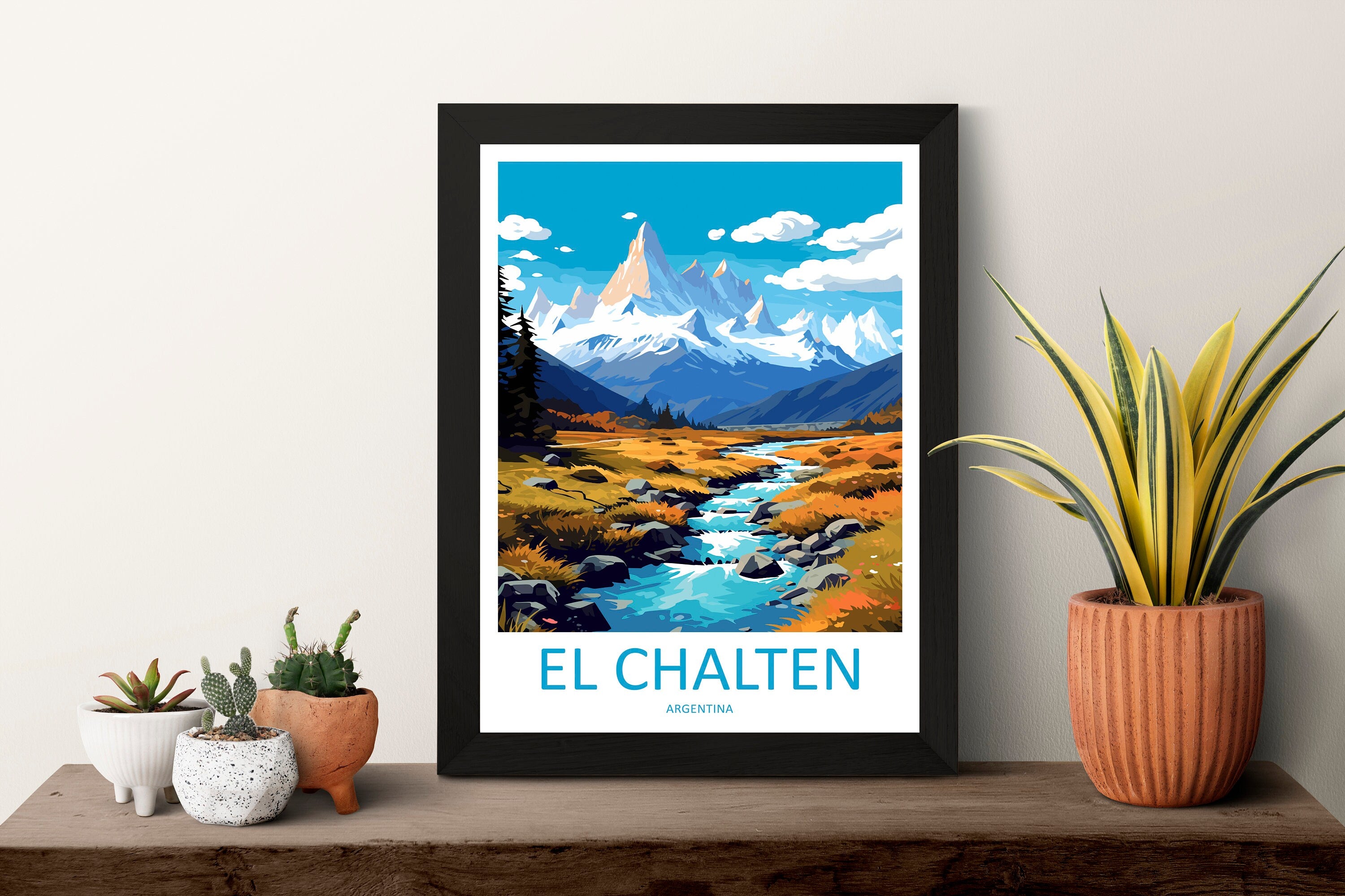 El Chalten Travel Print