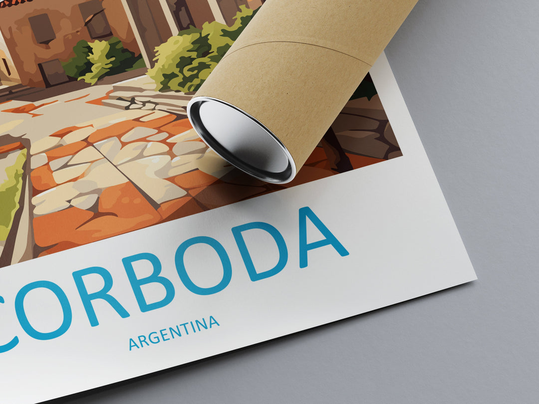 Corboda Travel Print Wall Art Corboda Wall Hanging Home Decor Corboda Gift Art Lovers Wall Art Print Art Corboda Argentina Artwork