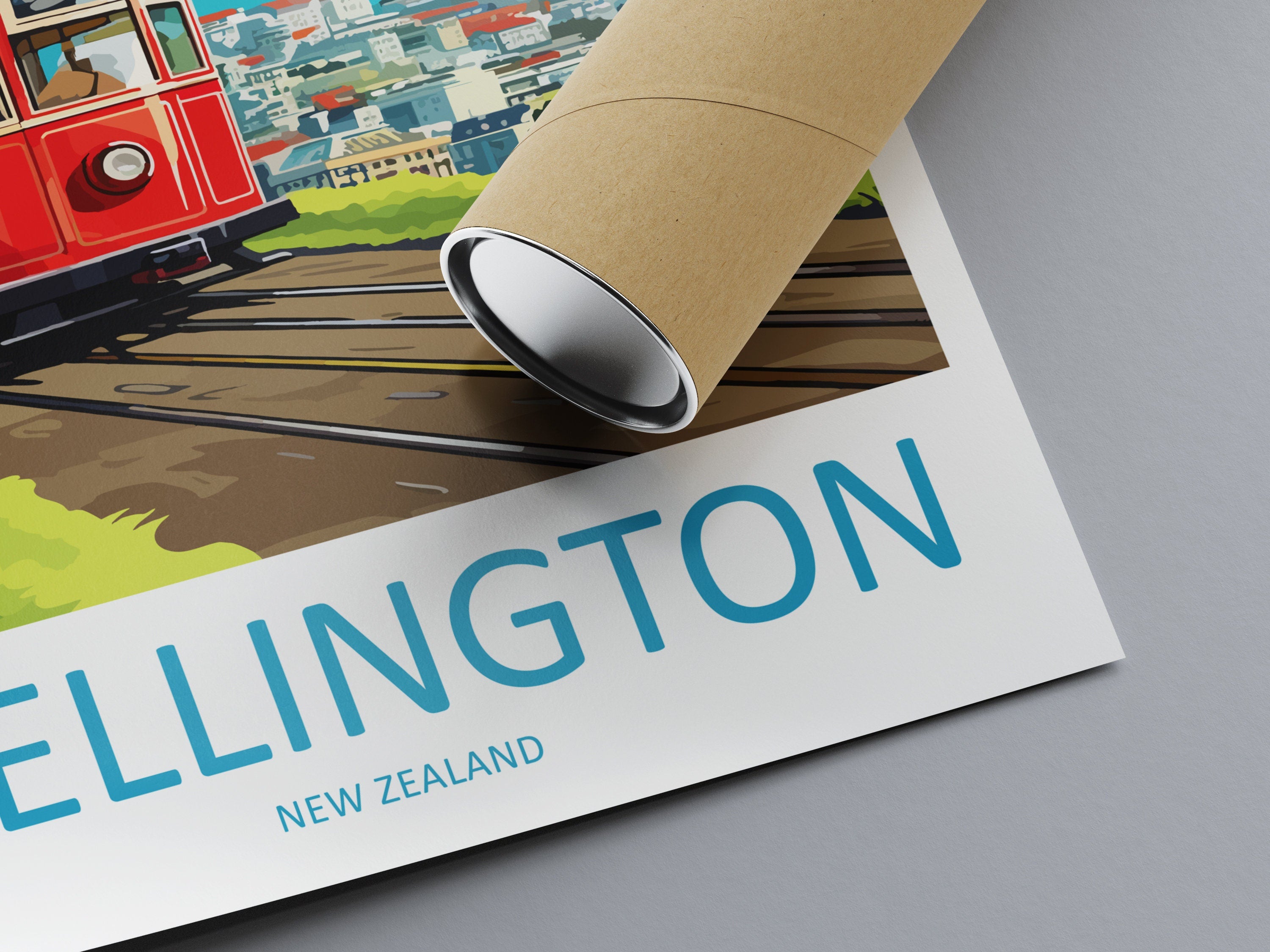 Wellington Travel Print