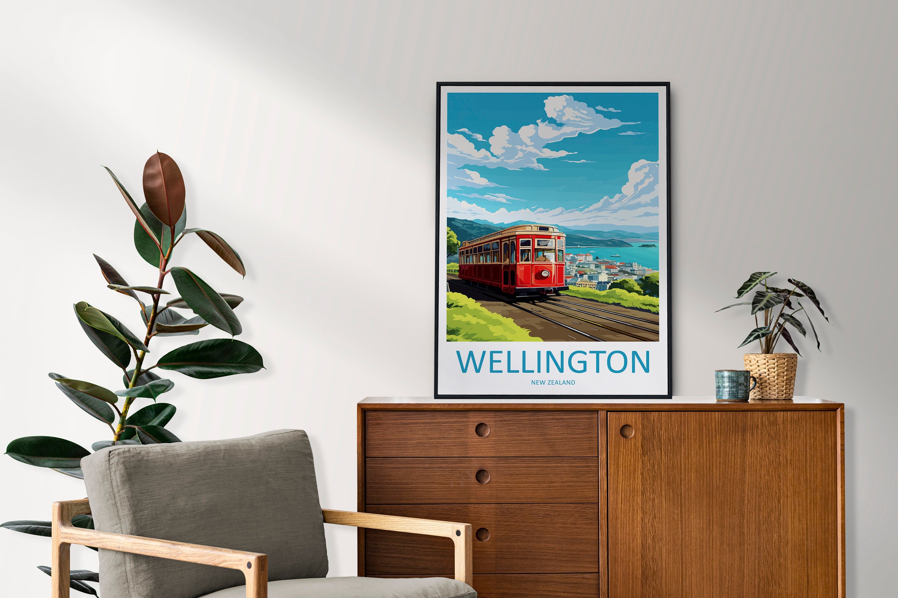 Wellington Travel Print