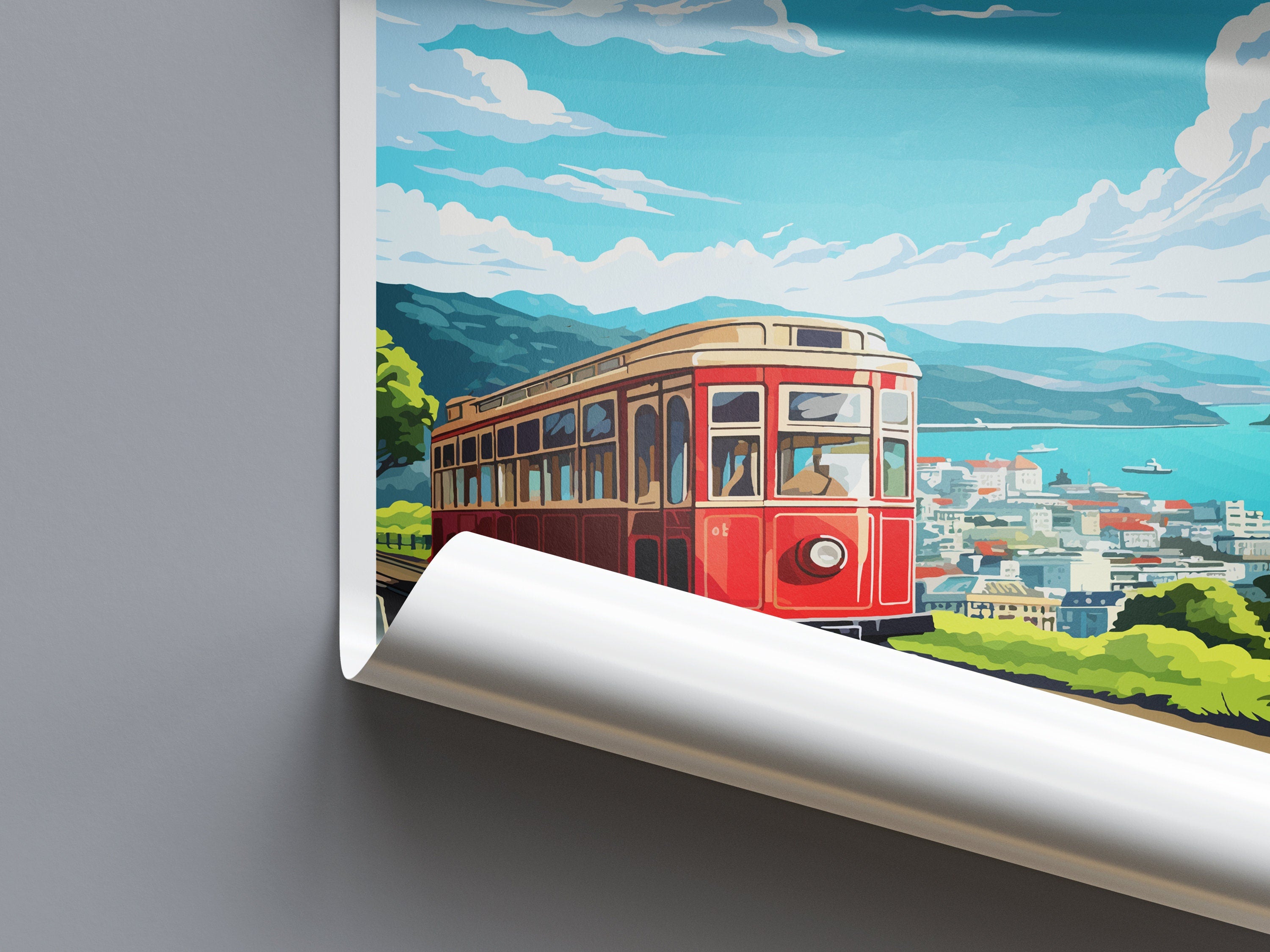 Wellington Travel Print