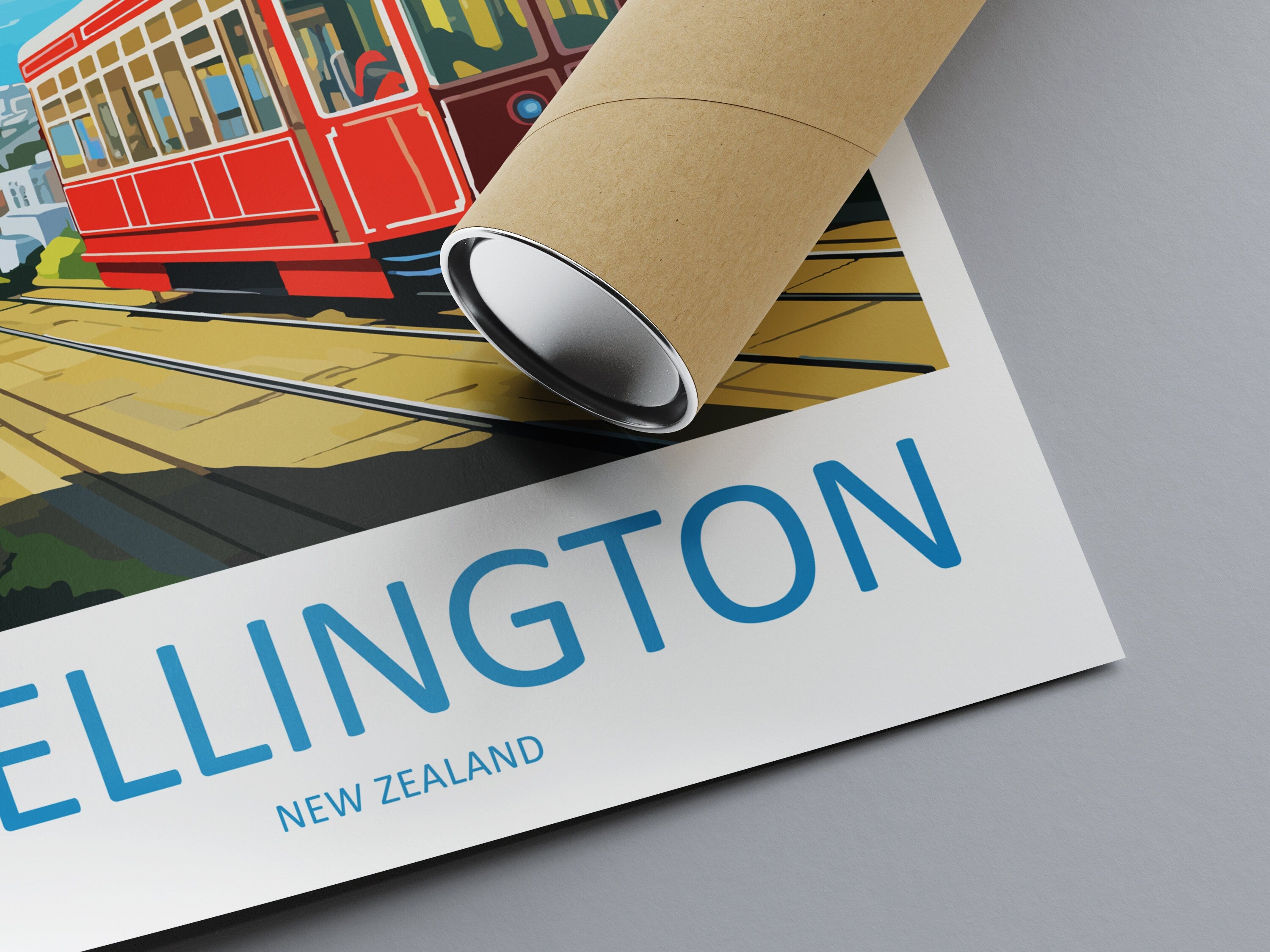 Wellington Travel Print