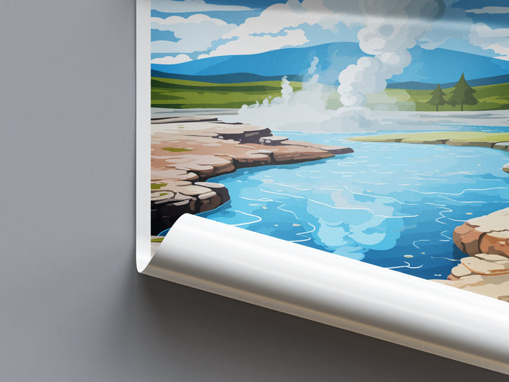 Pohutu Geyser Travel Print Wall Art Pohutu Geyser Wall Hanging Home Décor Rotorua Gift Art Lovers New Zealand Art Lover Gift Pohutu Geyser