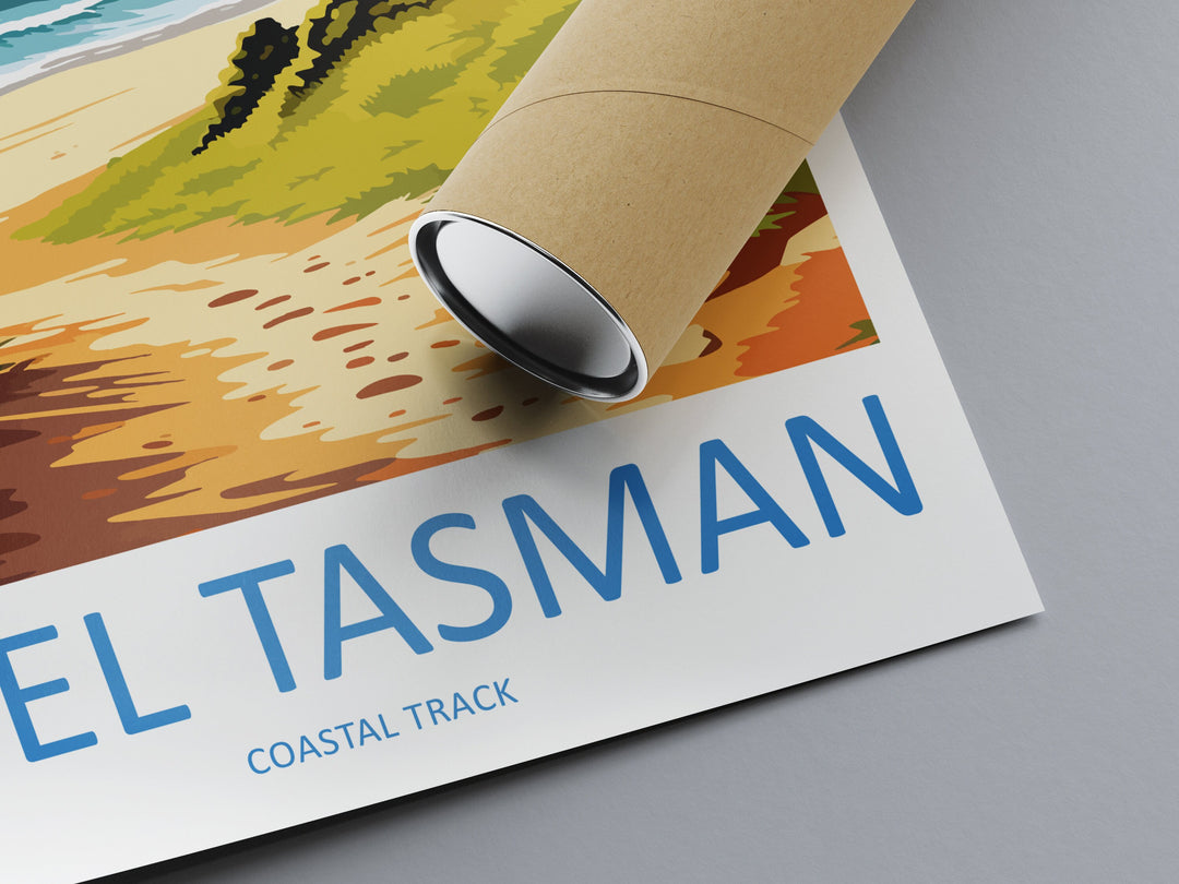 Abel Tasman Coastal Track Travel Print Wall Art Abel Tasman Wall Hanging Home Décor Abel Tasman Gift Art Lovers New Zealand Art Lover