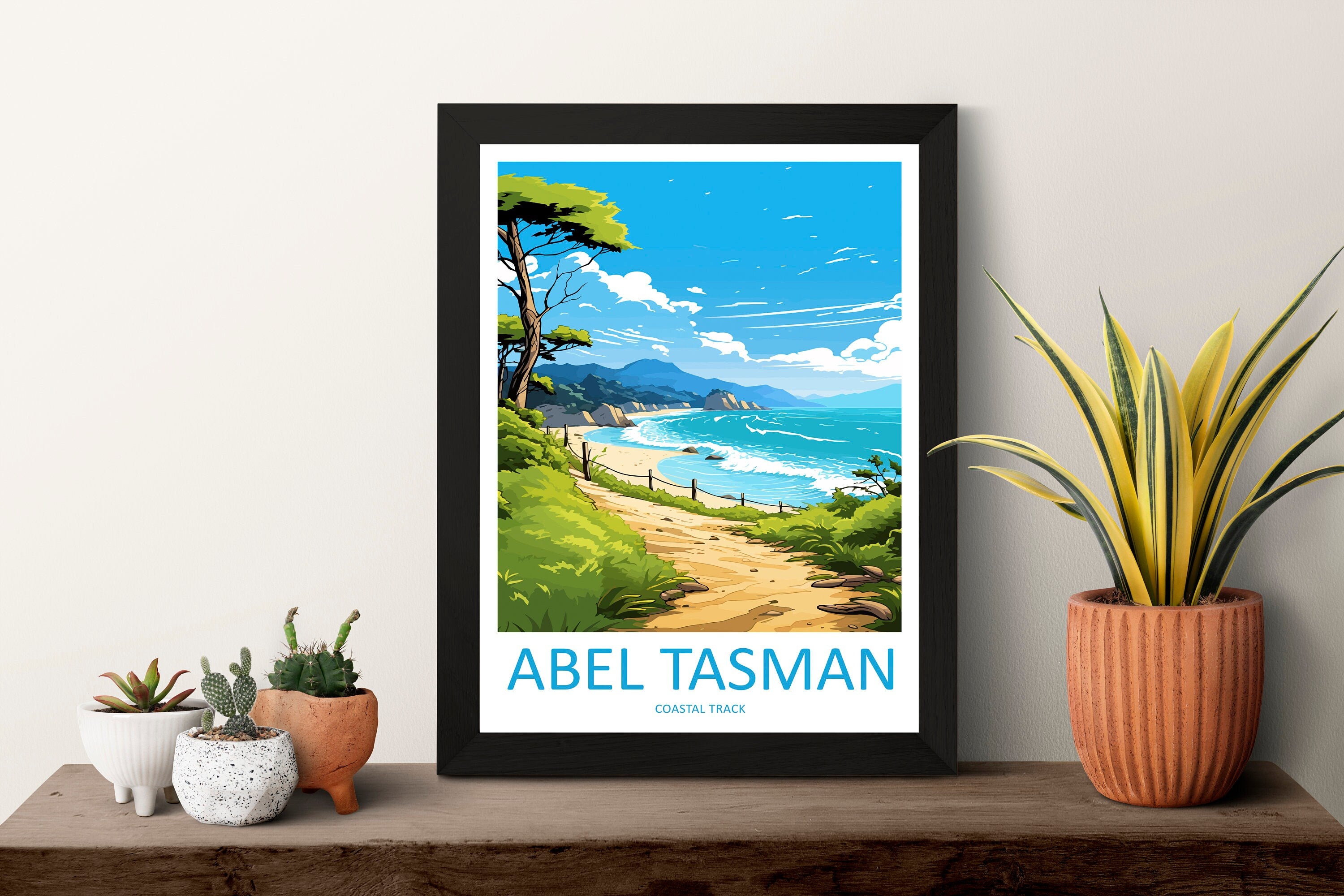 Abel Tasman Coastal Track Travel Print