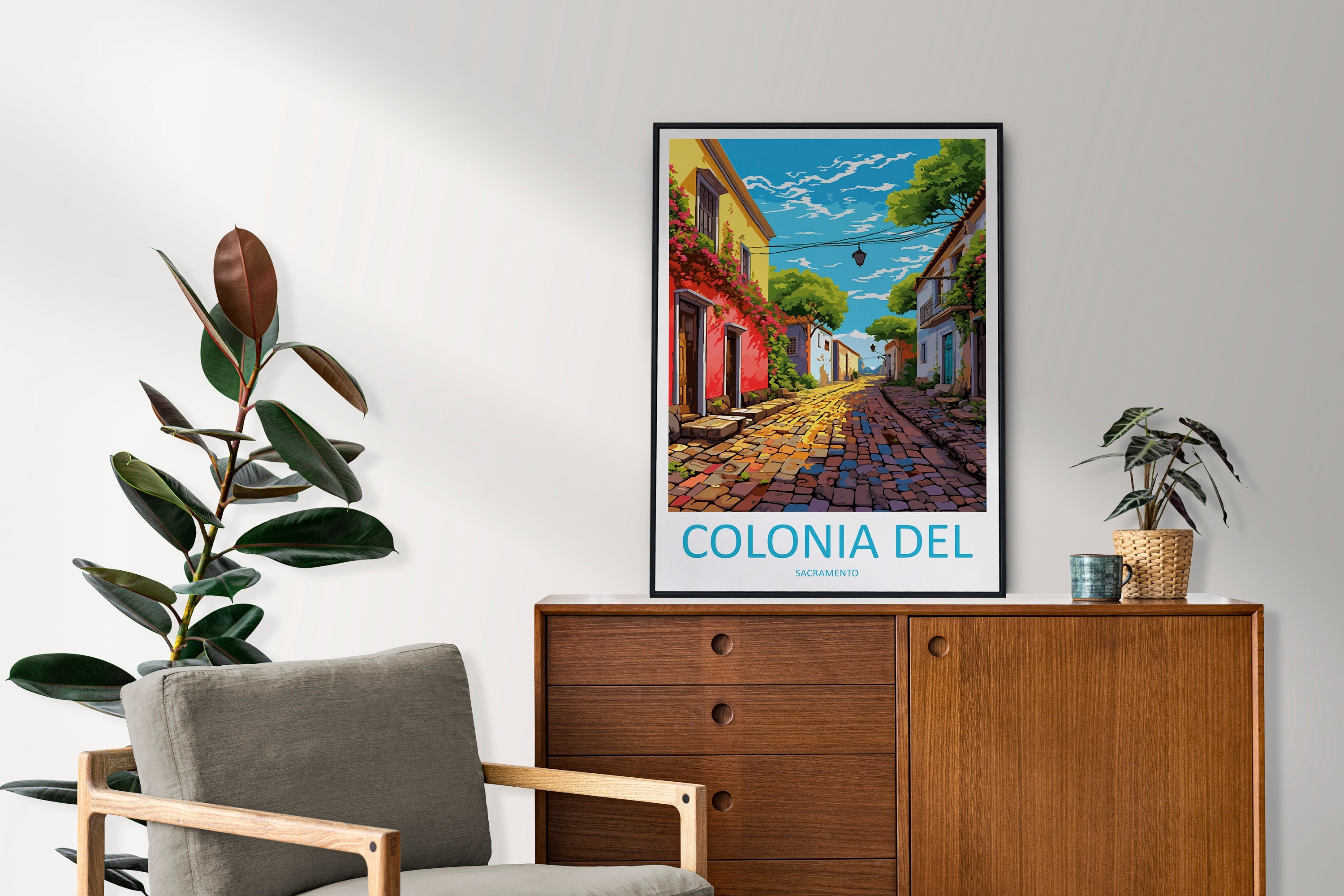 Colonia Del Sacramento Travel Print