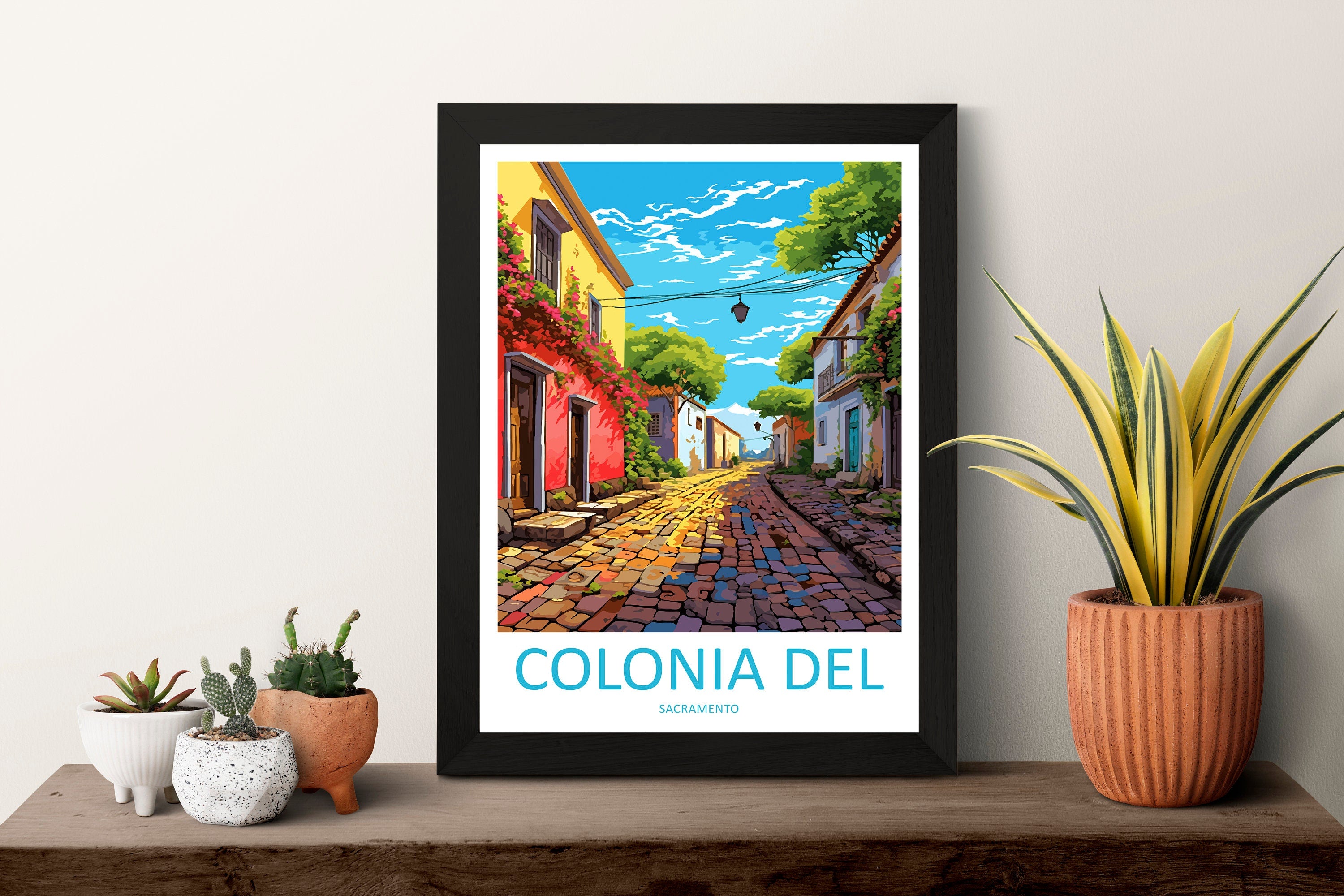 Colonia Del Sacramento Travel Print