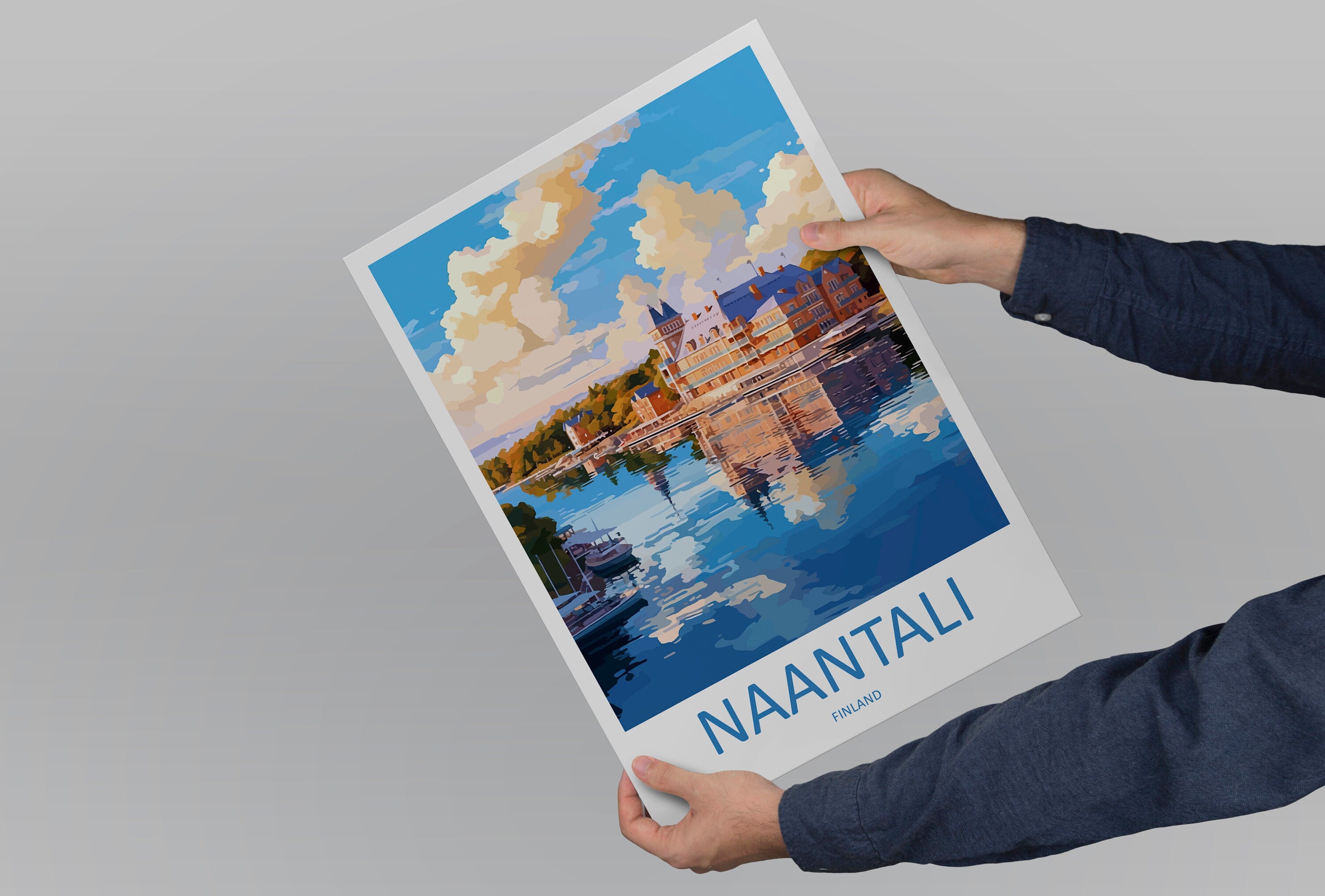 Naantali Travel Print