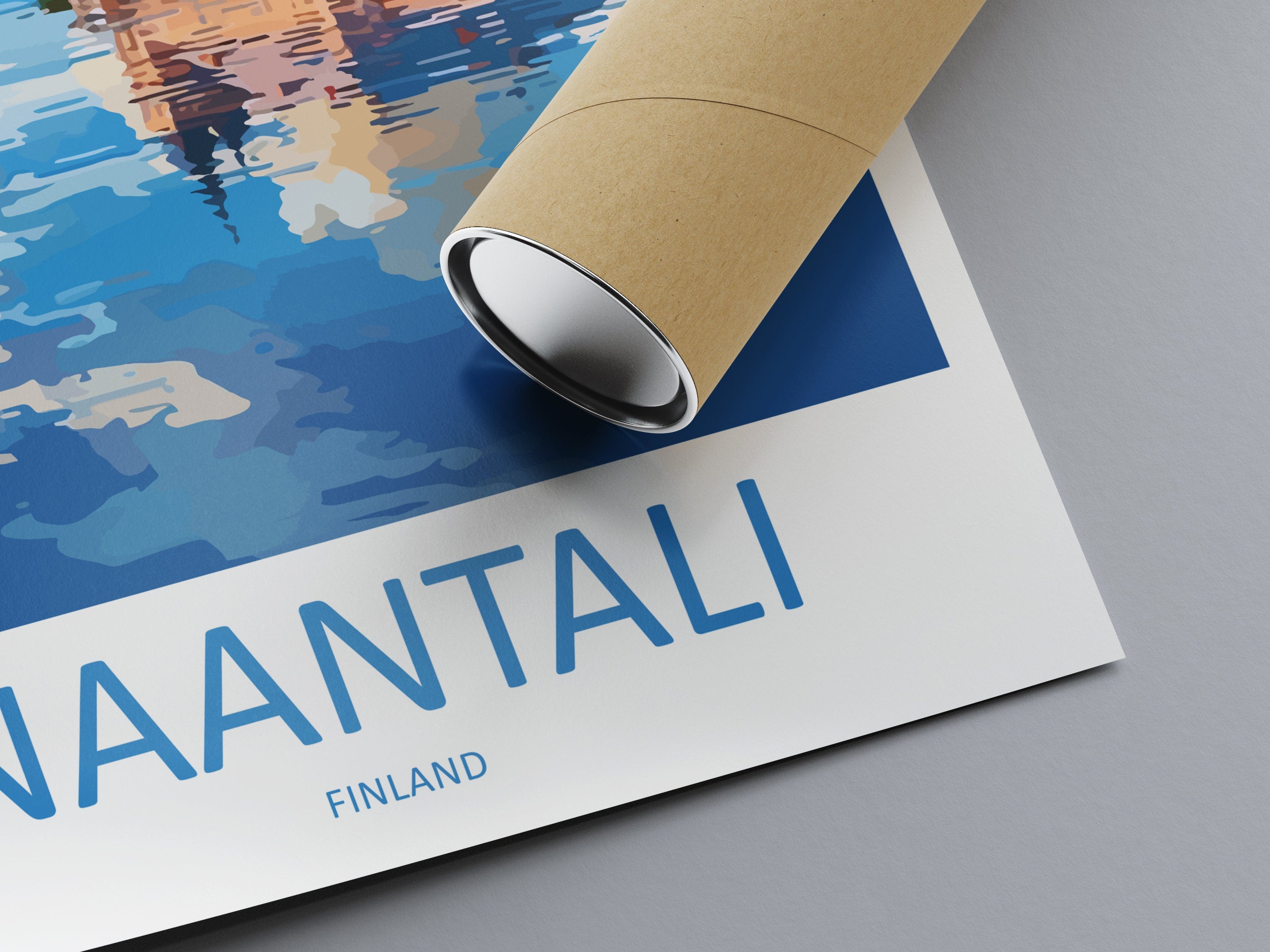 Naantali Travel Print