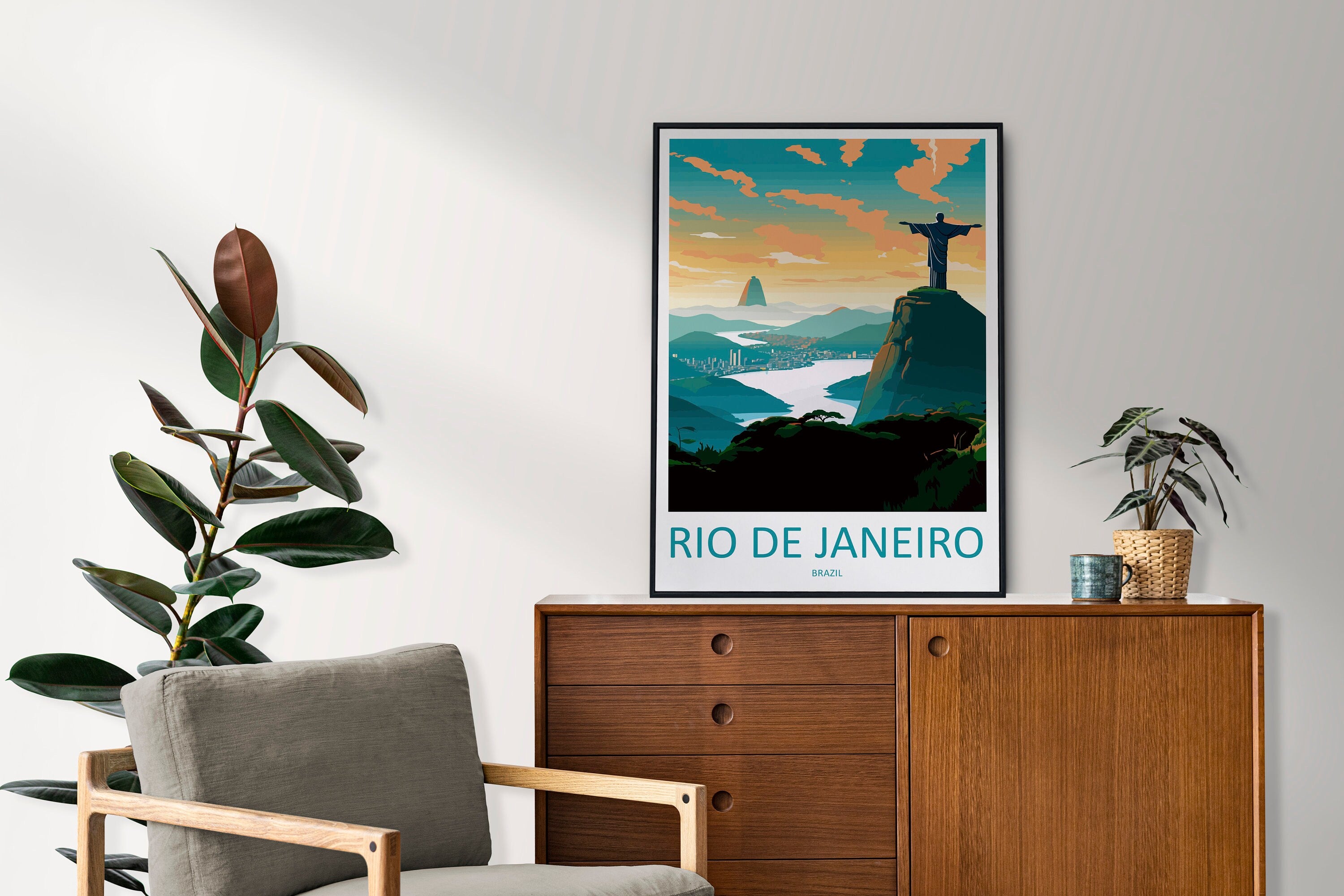 Rio De Janeiro Travel Print