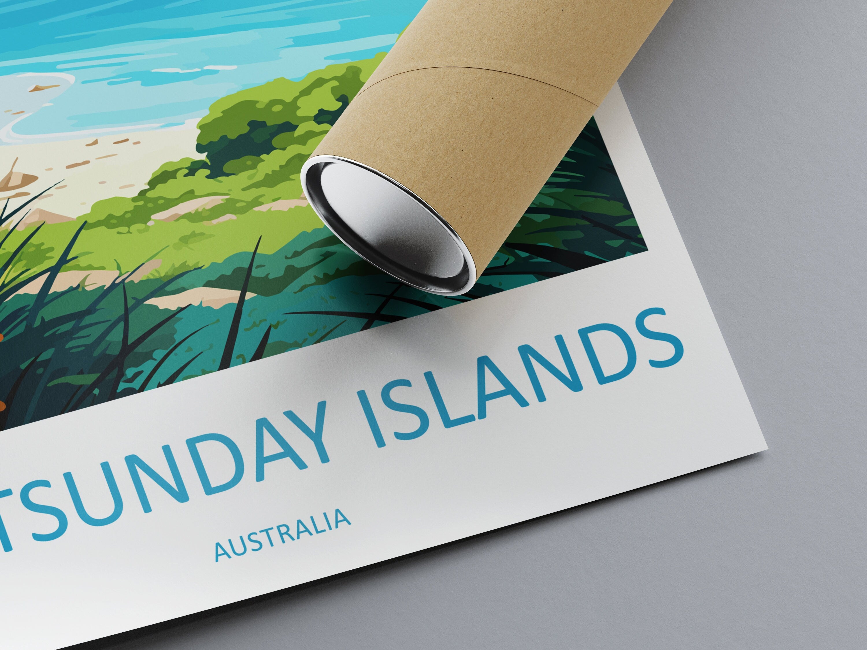 Whitsunday Islands Travel Print