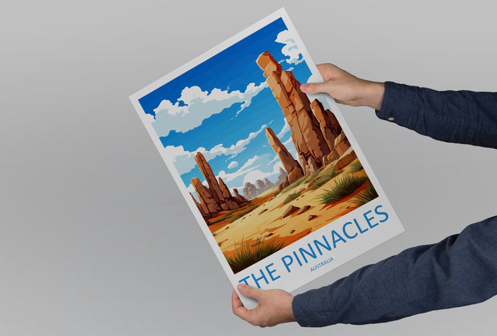The Pinnacles Travel Print Wall Art The Pinnacles Wall Hanging Home Décor The Pinnacles Gift Art Lovers Wall Art Australia Poster Decor
