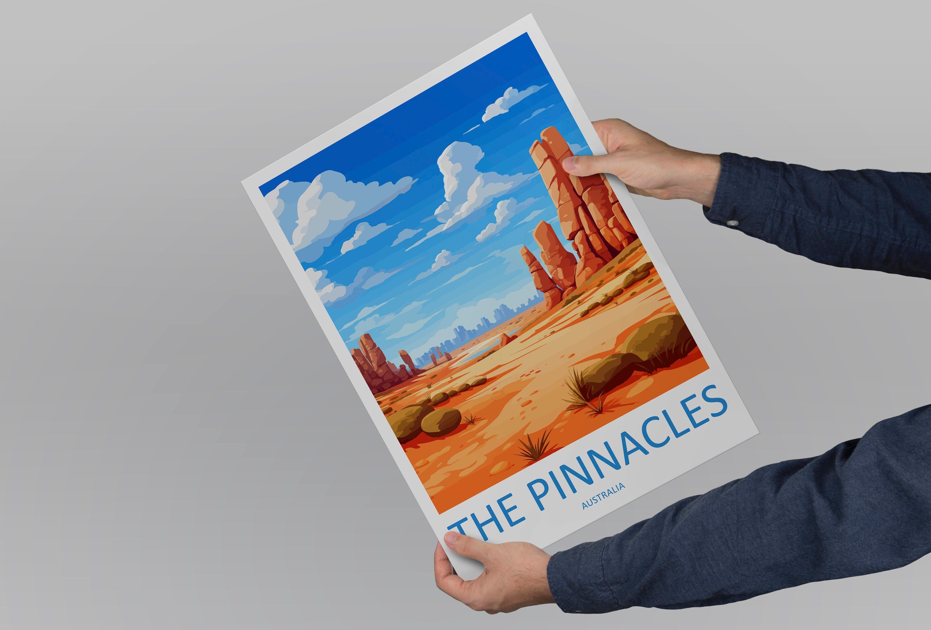 The Pinnacles Travel Print