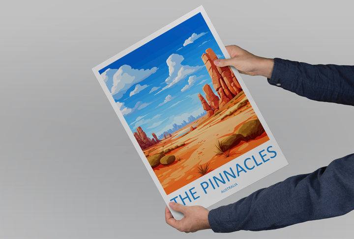 The Pinnacles Travel Print Wall Art The Pinnacles Wall Hanging Home Décor The Pinnacles Gift Art Lovers Wall Art Australia Poster Decor