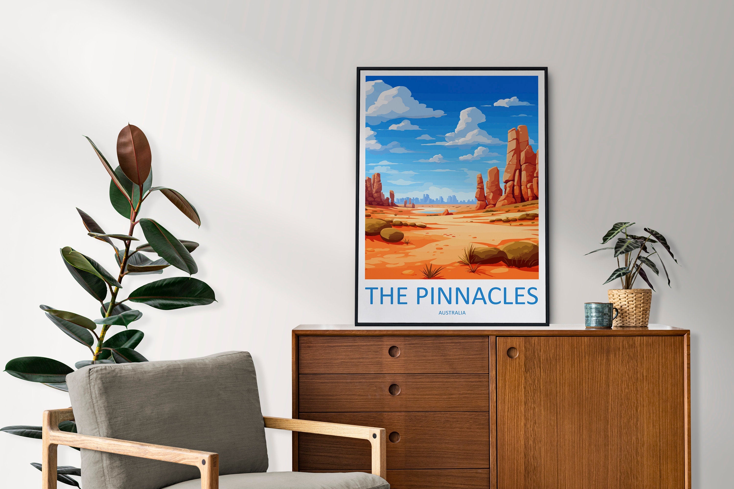 The Pinnacles Travel Print