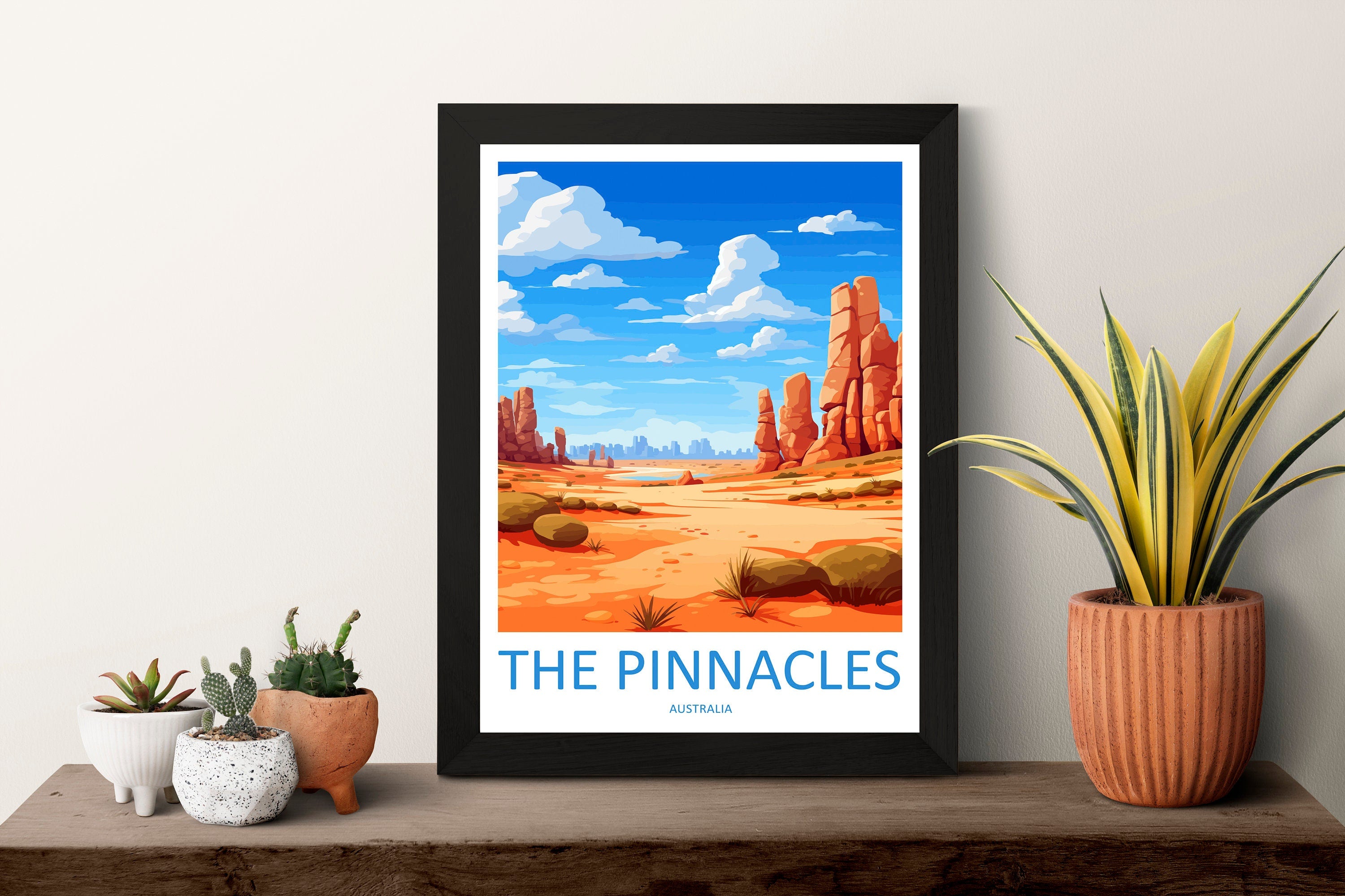 The Pinnacles Travel Print