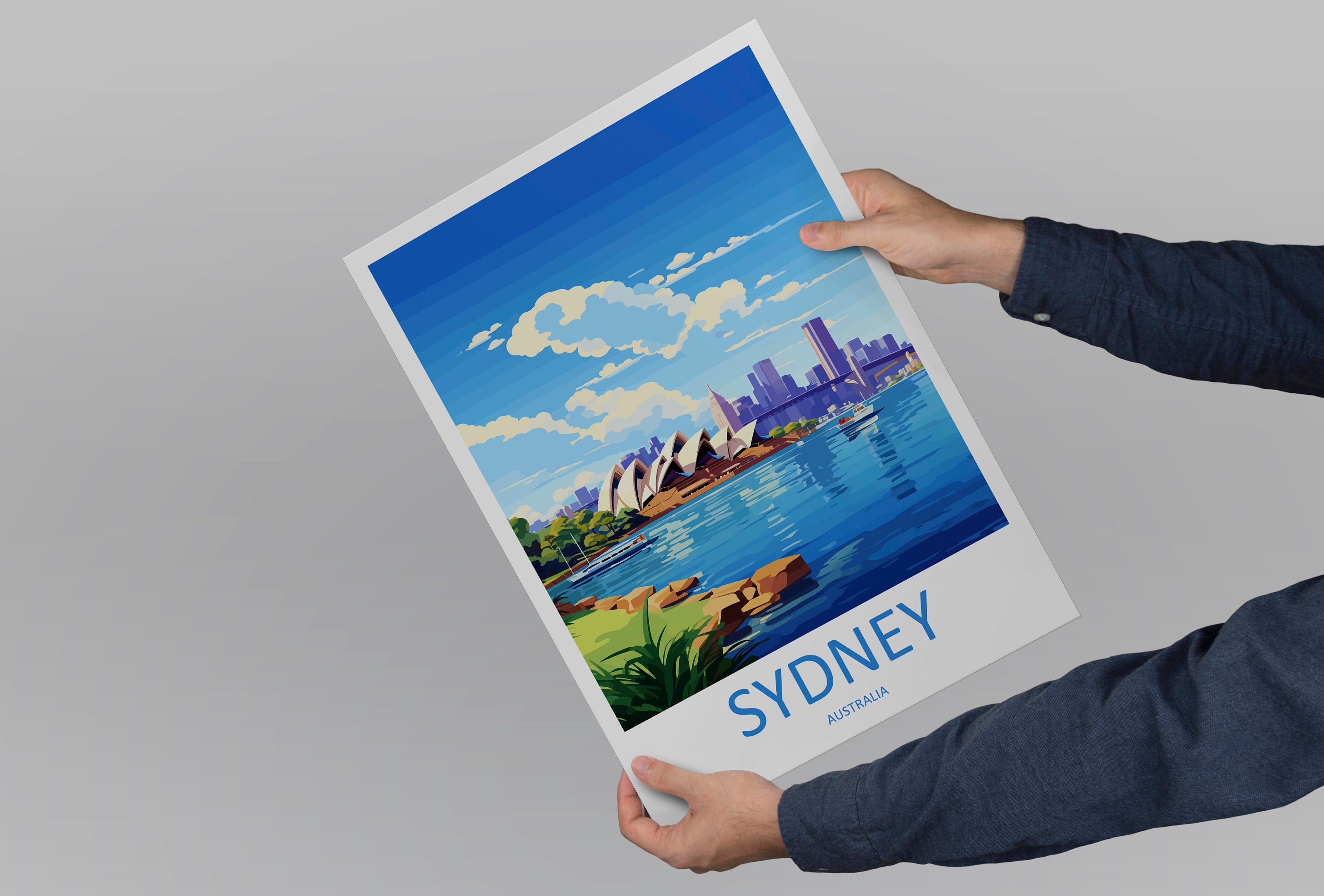 Sydney Opera House Travel Print