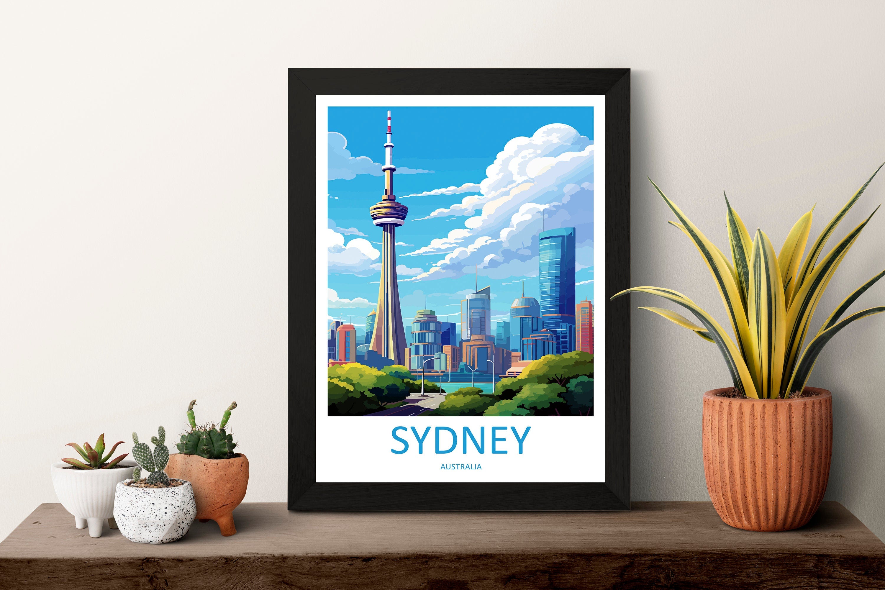 Sydney Tower Eye Travel Print