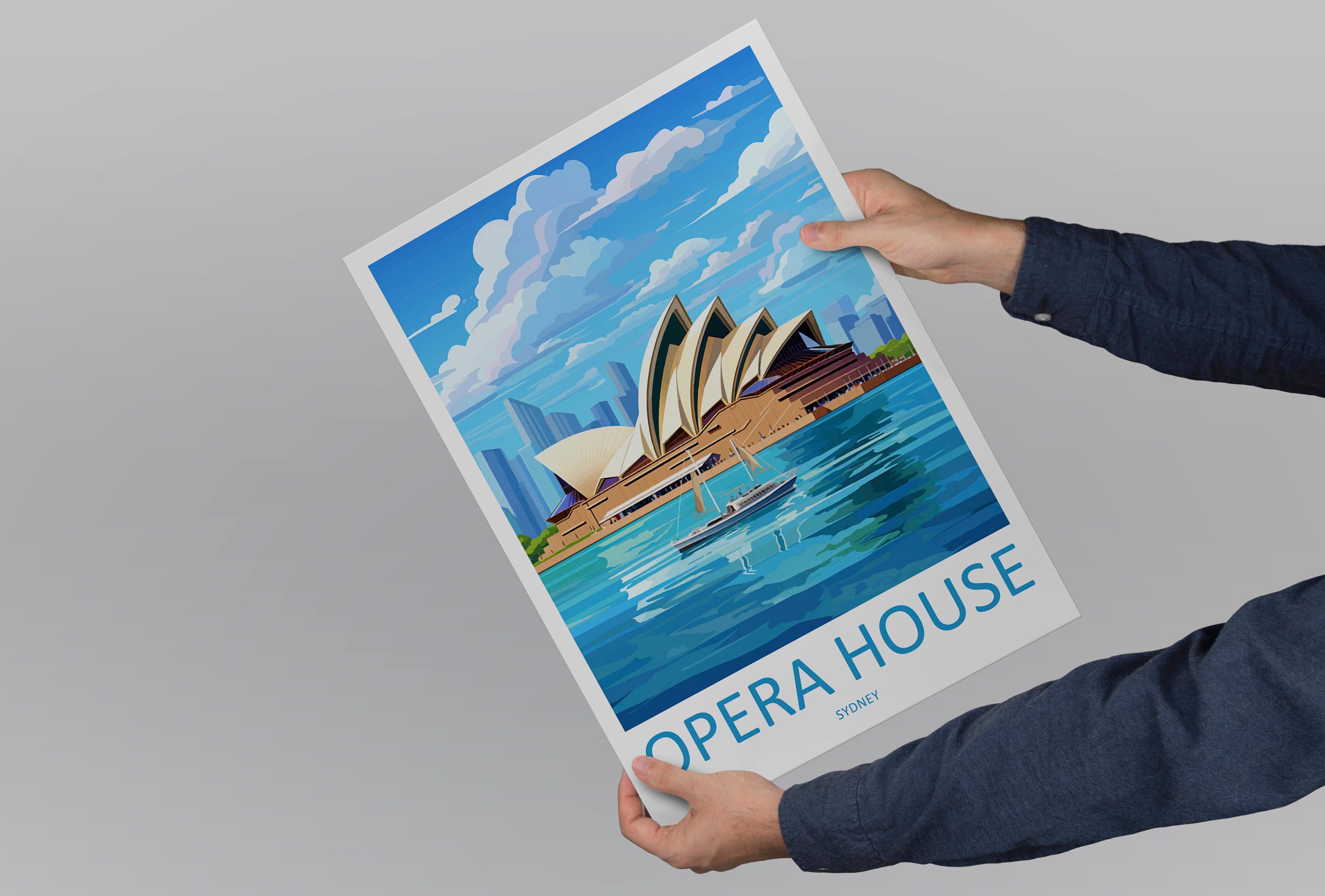 Sydney Opera House Travel Print