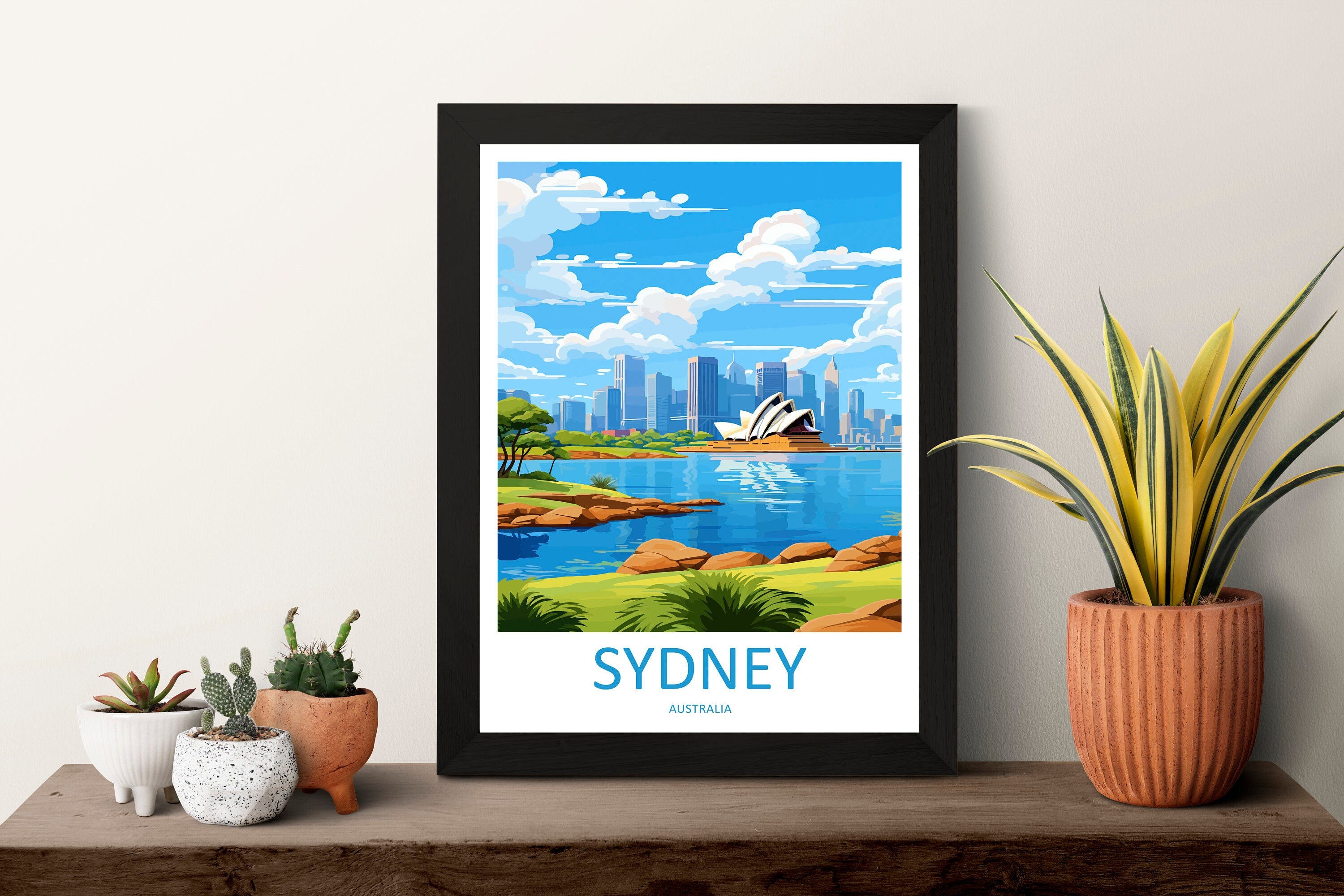 Sydney Opera House Travel Print