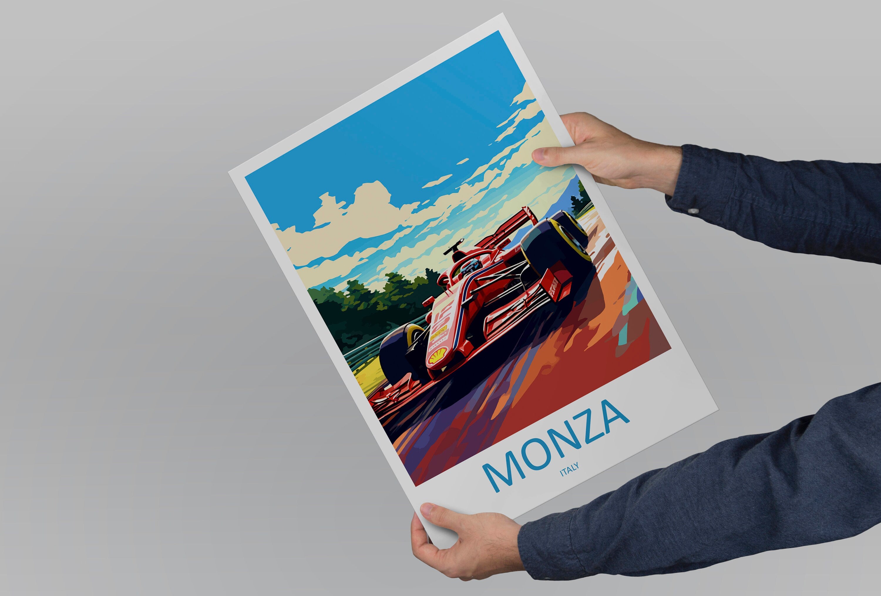 Monza Travel Print