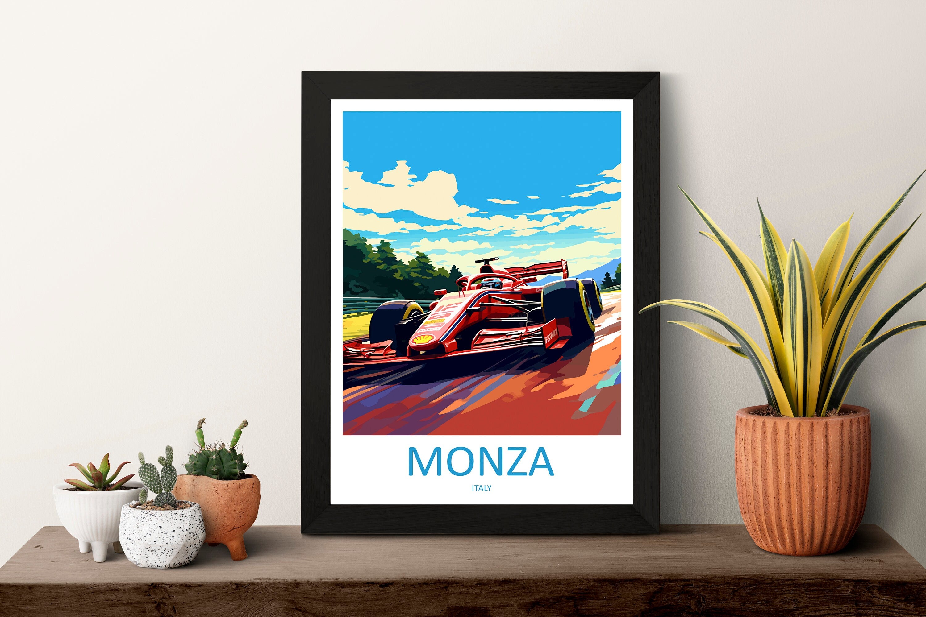 Monza Travel Print