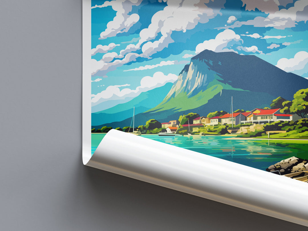 Florianópolis Travel Print Wall Art Florianópolis Wall Hanging Home Decor Florianópolis Gift Art Lovers Wall Art Print Art Brazil Travel