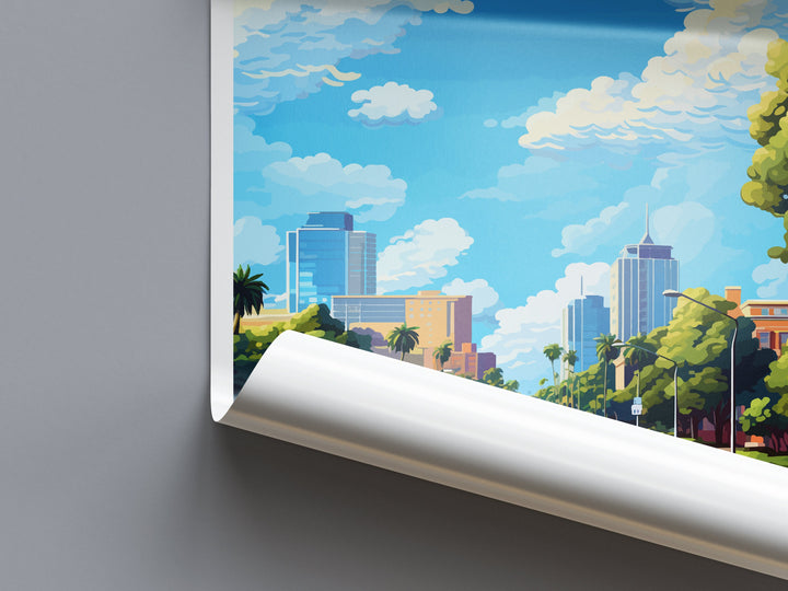 Perth Travel Print Wall Art Perth Wall Hanging Home Décor Perth Gift Art Lovers Wall Art Australia Poster Deco