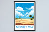 Monkey Mia Travel Print