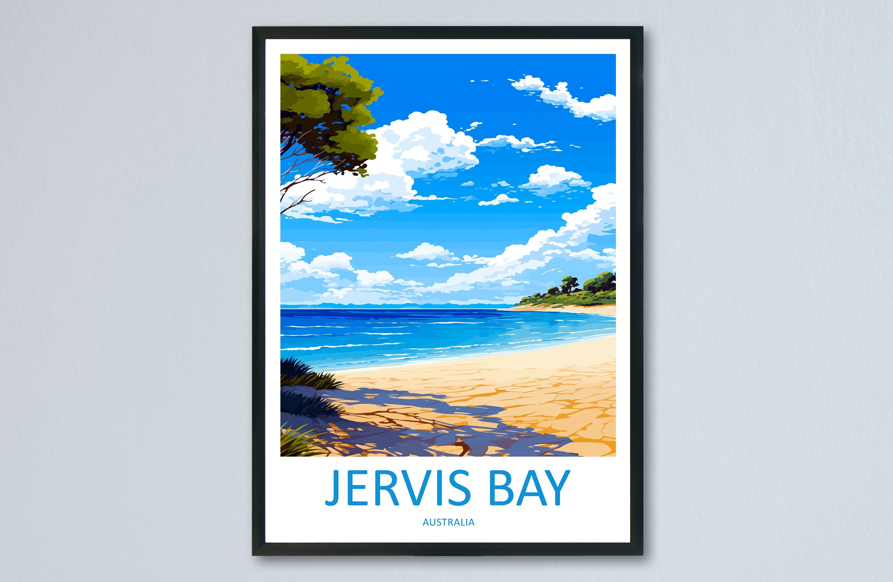 Jervis Bay Travel Print